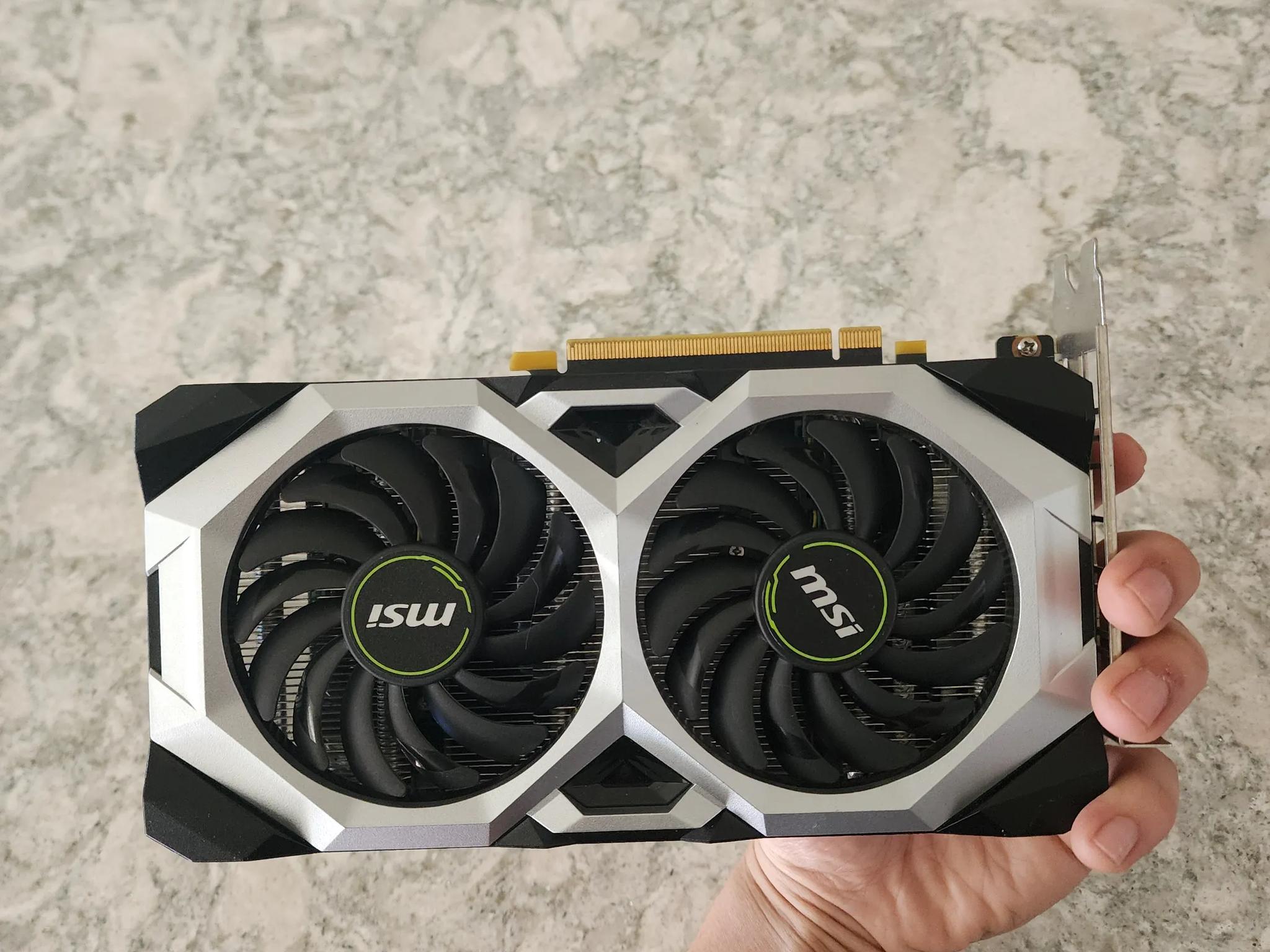 MSI RTX 2060 VENTUS GP OC 6GB GDDR6 – DLSS, Hardware Ray Tracing