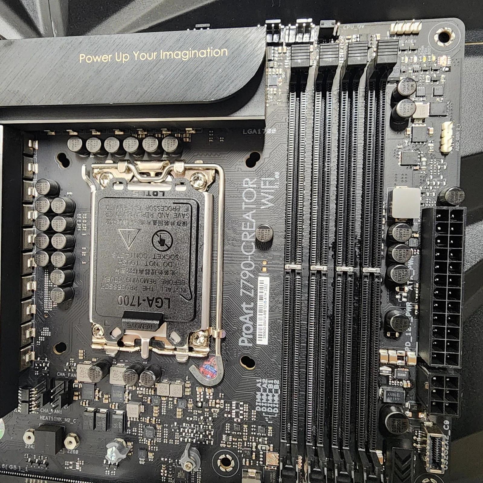 UPDATED BIOS ASUS PROART Z790-CREATOR WIFI LGA1700 DDR5 ATX MOTHERBOARD
