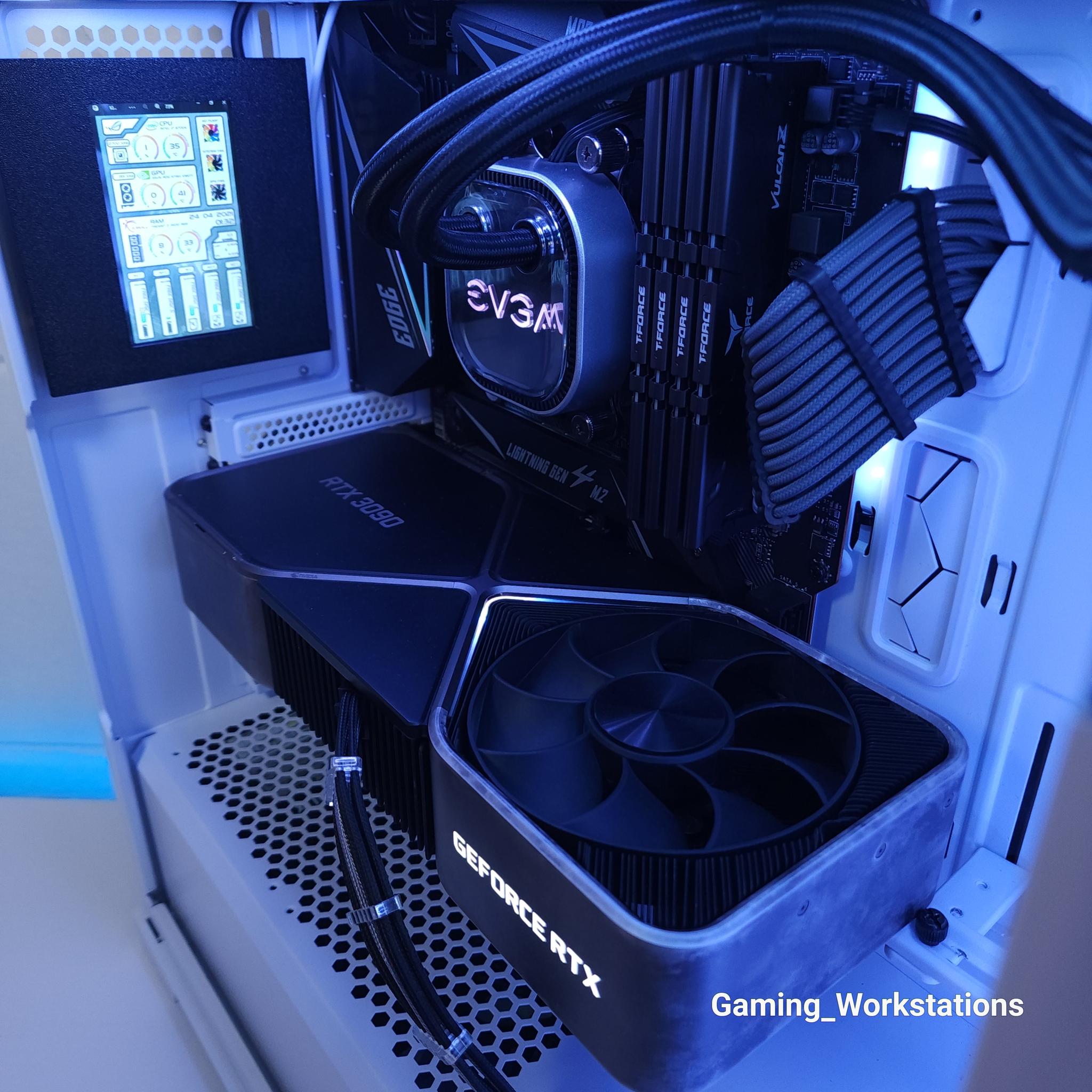 💙🤍RTX 3090 | Ryzen 9 5900X | 32GB 3200MHz | 1TB NVMe Gen 4