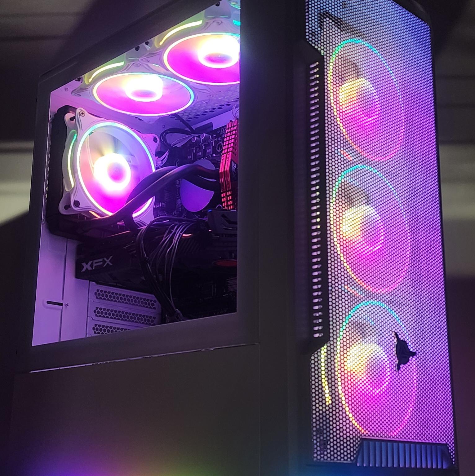 Gaming PC i5-6500 16GB RAM 240GB SSD + 500GB HDD RX 580 8GB Windows 11 Computer