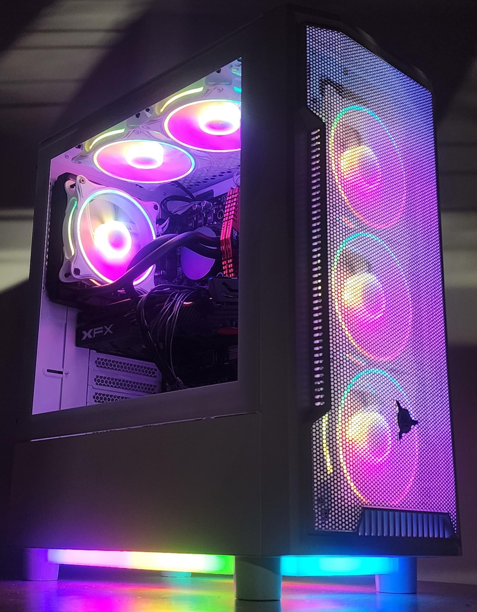 Gaming PC i5-6500 16GB RAM 240GB SSD + 500GB HDD RX 580 8GB Windows 11 Computer