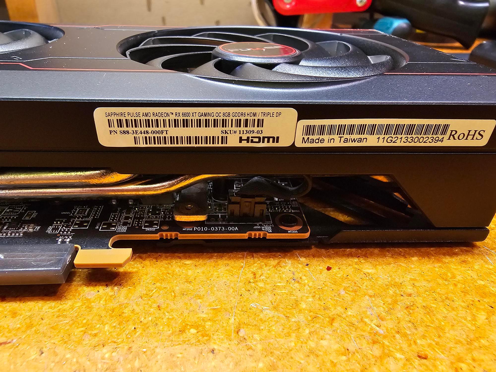 Sapphire radeon rx 6600 xt pulse gaming oc 8gb gddr6