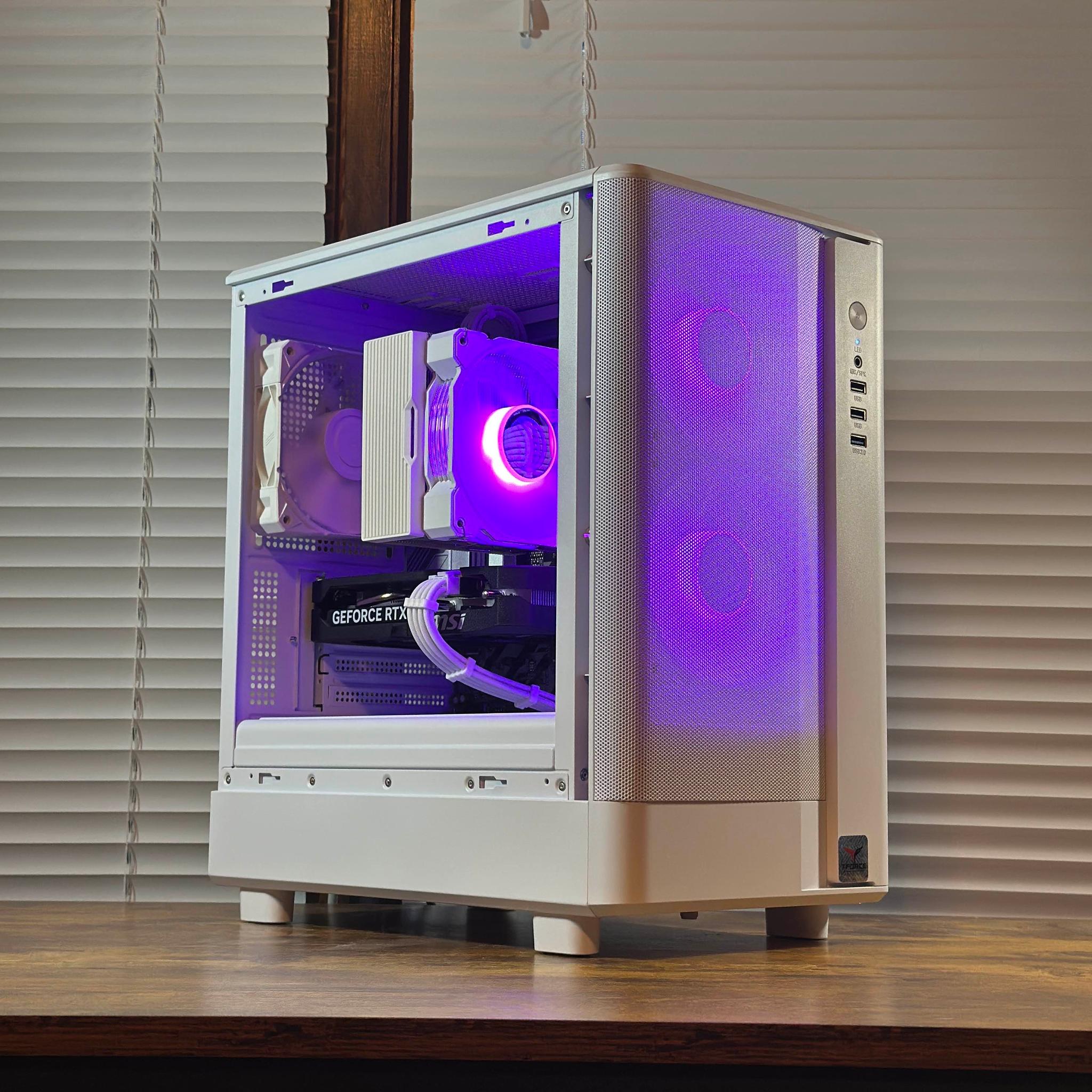 RTX 5060 8GB | AMD Ryzen 5 8400F | 16GB DDR5 | 1TB SSD | Win11 | WIFI | 1080P/1440P Gaming PC