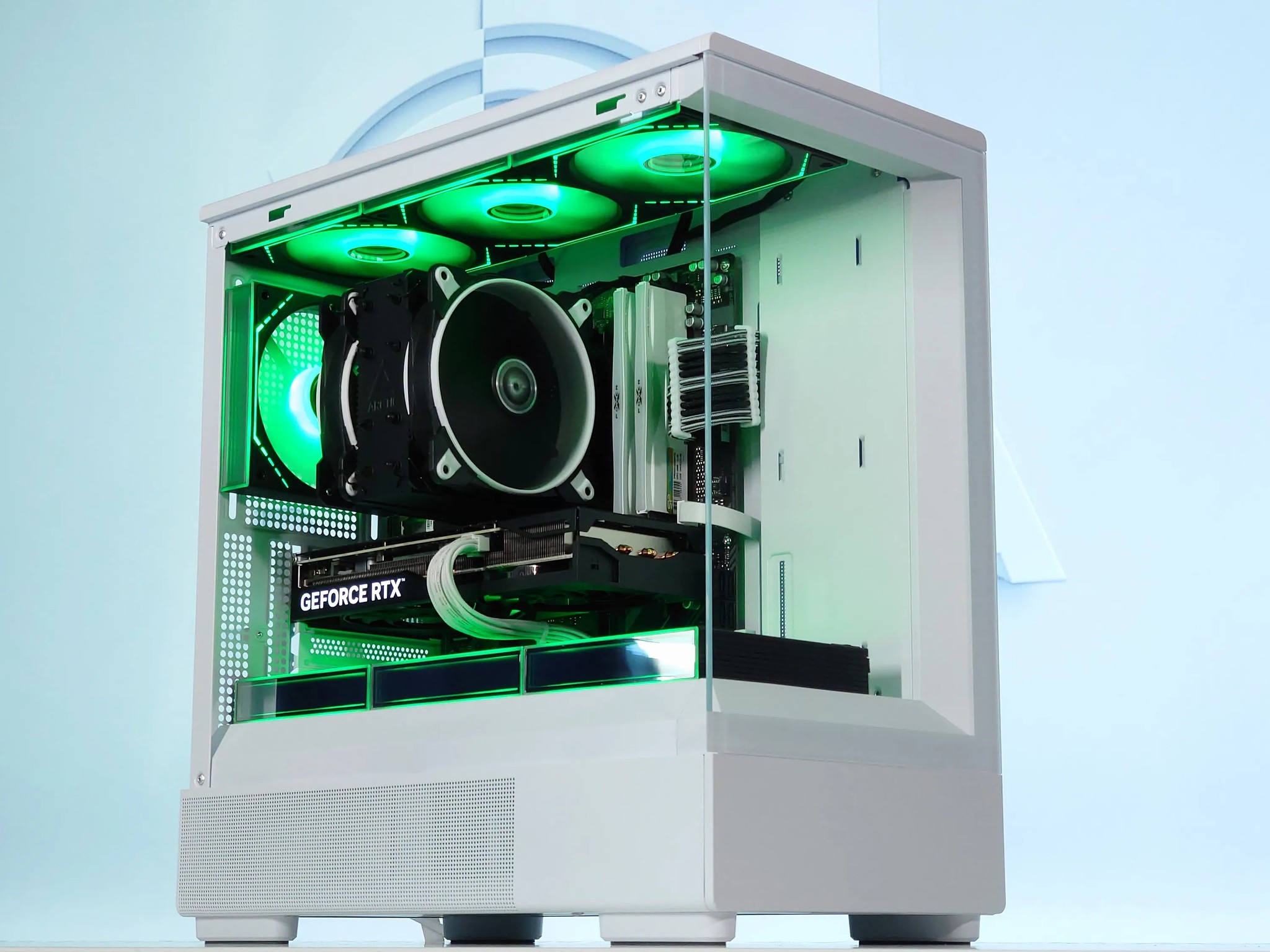 🤍🐼Gaming PC🐻‍❄️Nvidia RTX 4070 Super 12GB🐻‍❄️Intel i7 12700KF🐻‍❄️32GB DDR4🐻‍❄️1TB NVME Gen4