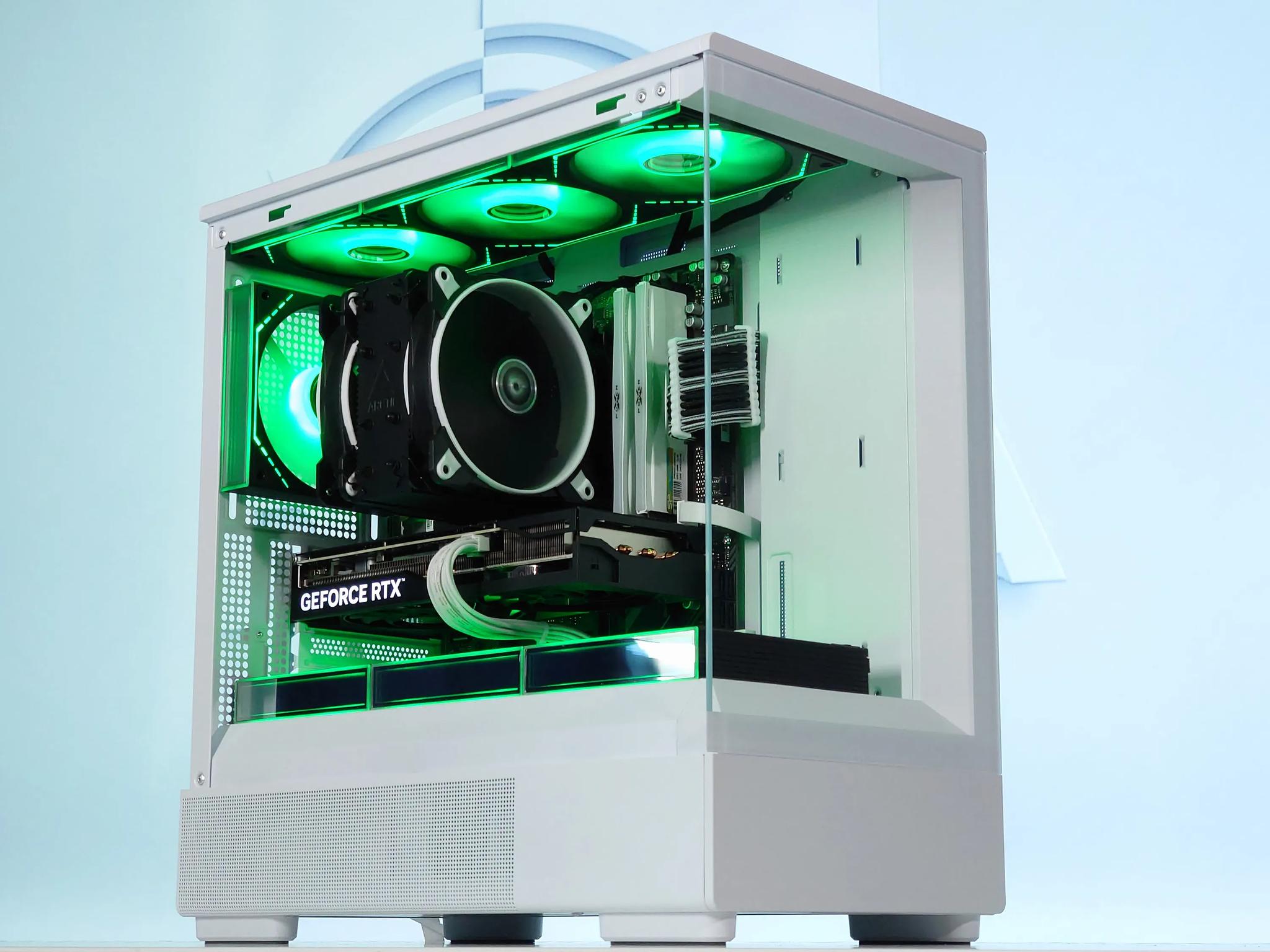 🤍🐼Gaming PC🐻‍❄️Nvidia RTX 4070 Super 12GB🐻‍❄️Intel i7 12700KF🐻‍❄️32GB DDR4🐻‍❄️1TB NVME Gen4