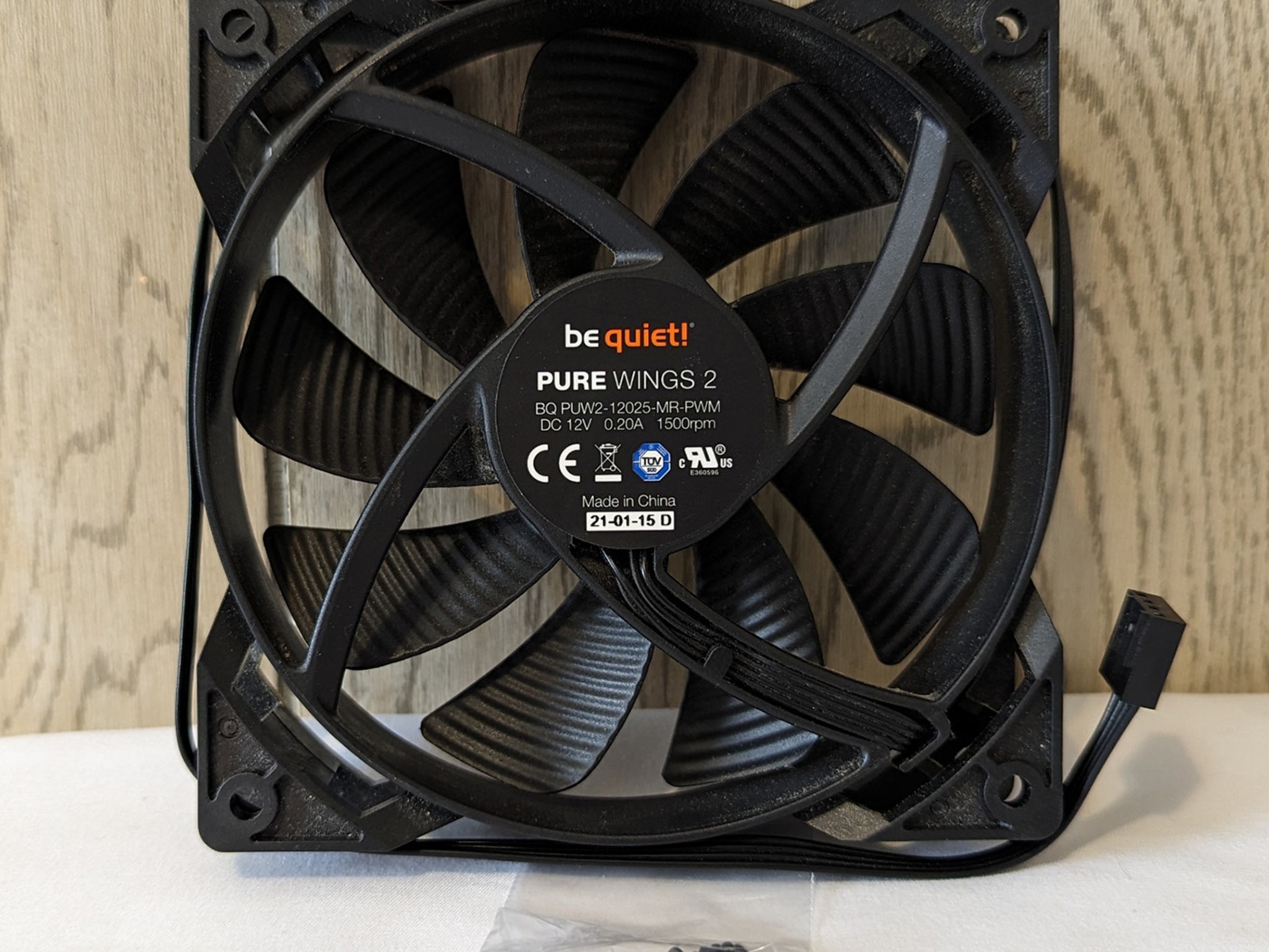be quiet! Pure Wings 2 120mm PWM Case fans, Set of 2