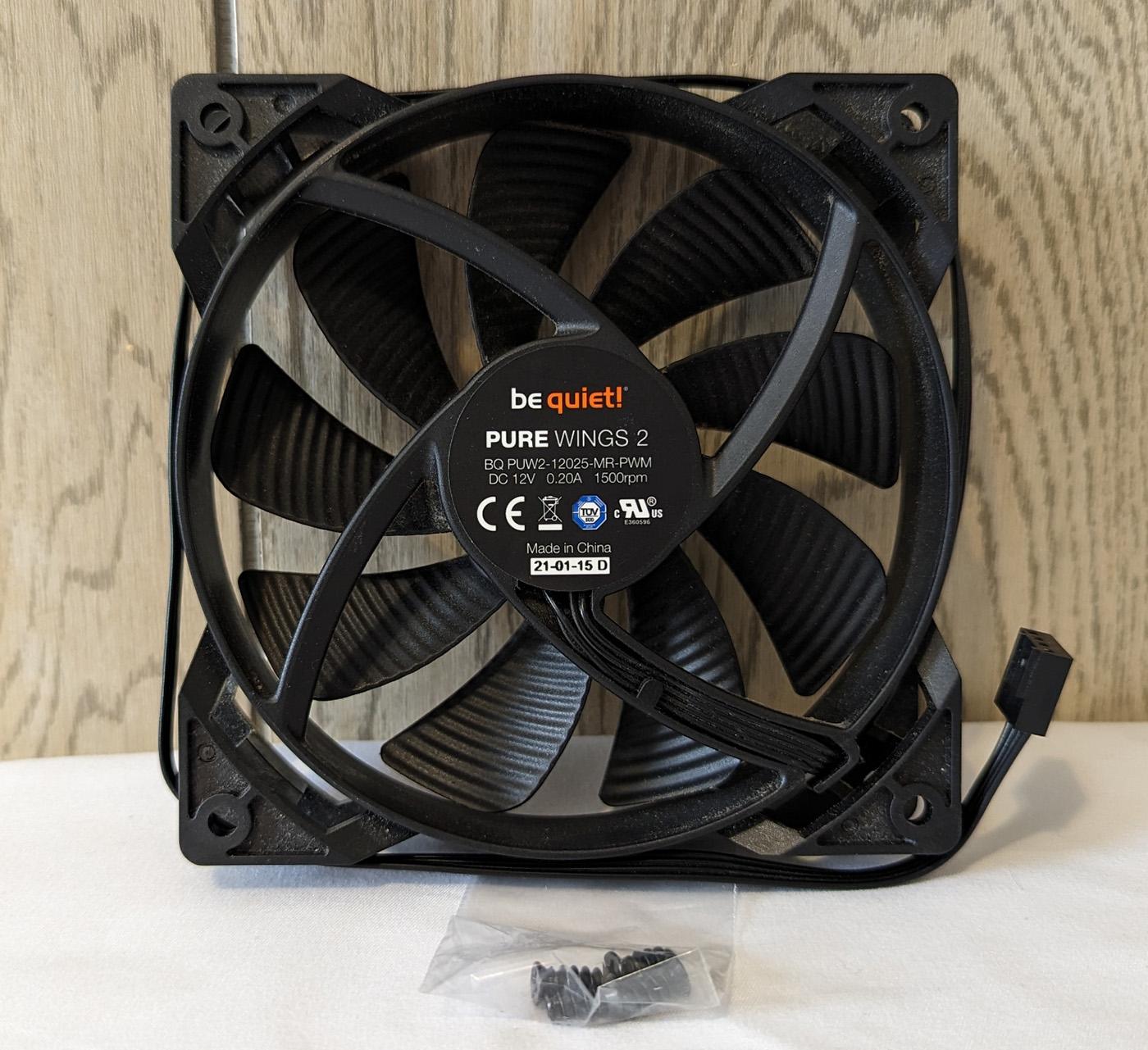 be quiet! Pure Wings 2 120mm PWM Case fans, Set of 2