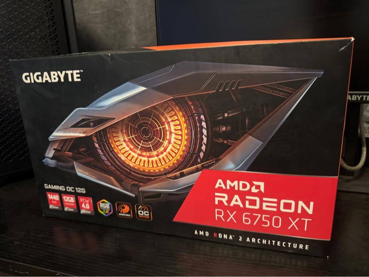 GIGABYTE AMD RADEON RX 6750 XT | GAMING OC 12GB GDDR6 | 1440 QHD GAMING | PCIE 4.0