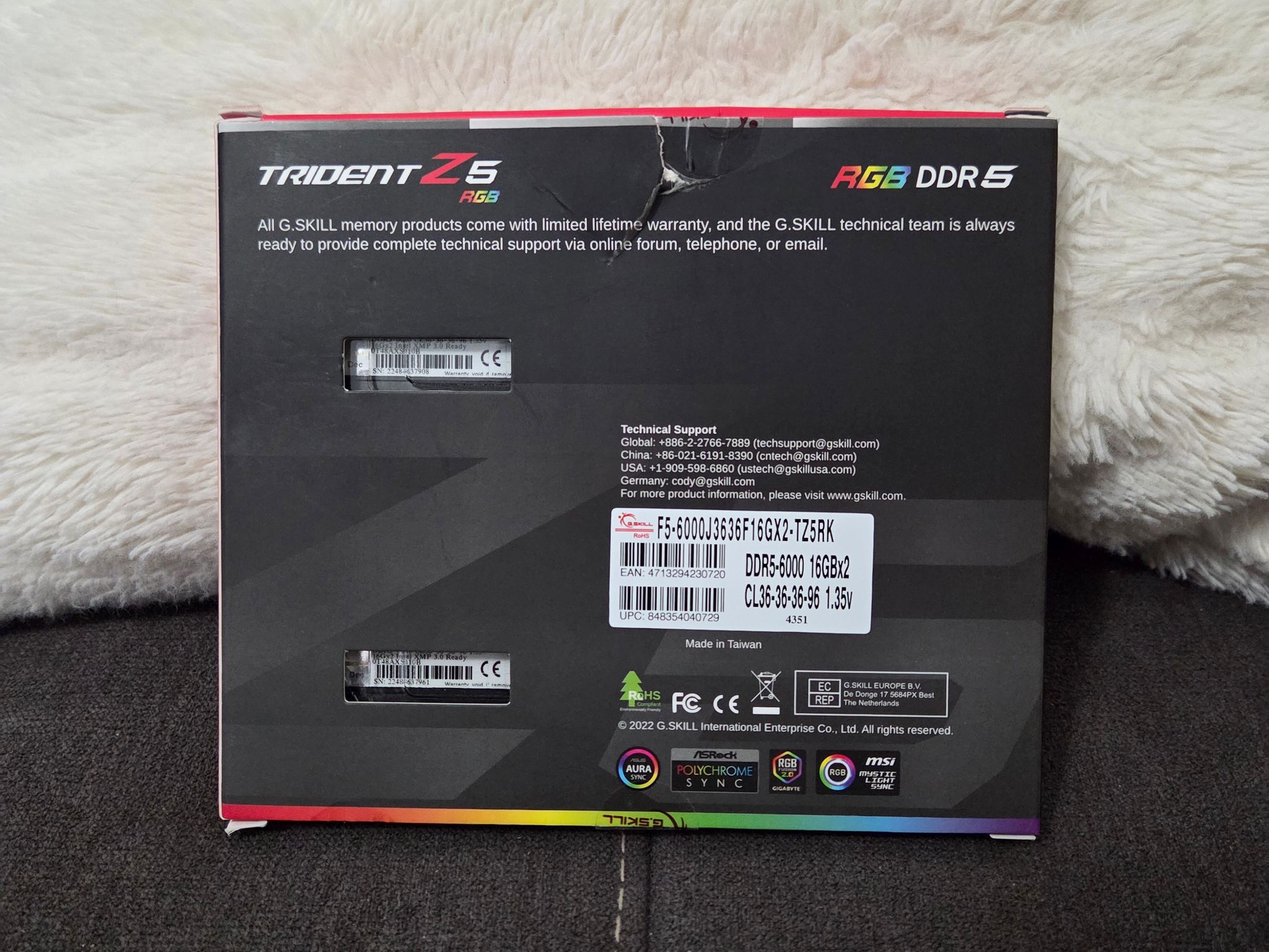 *LIKE NEW* G.Skill Trident Z5 RGB - 32GB Kit