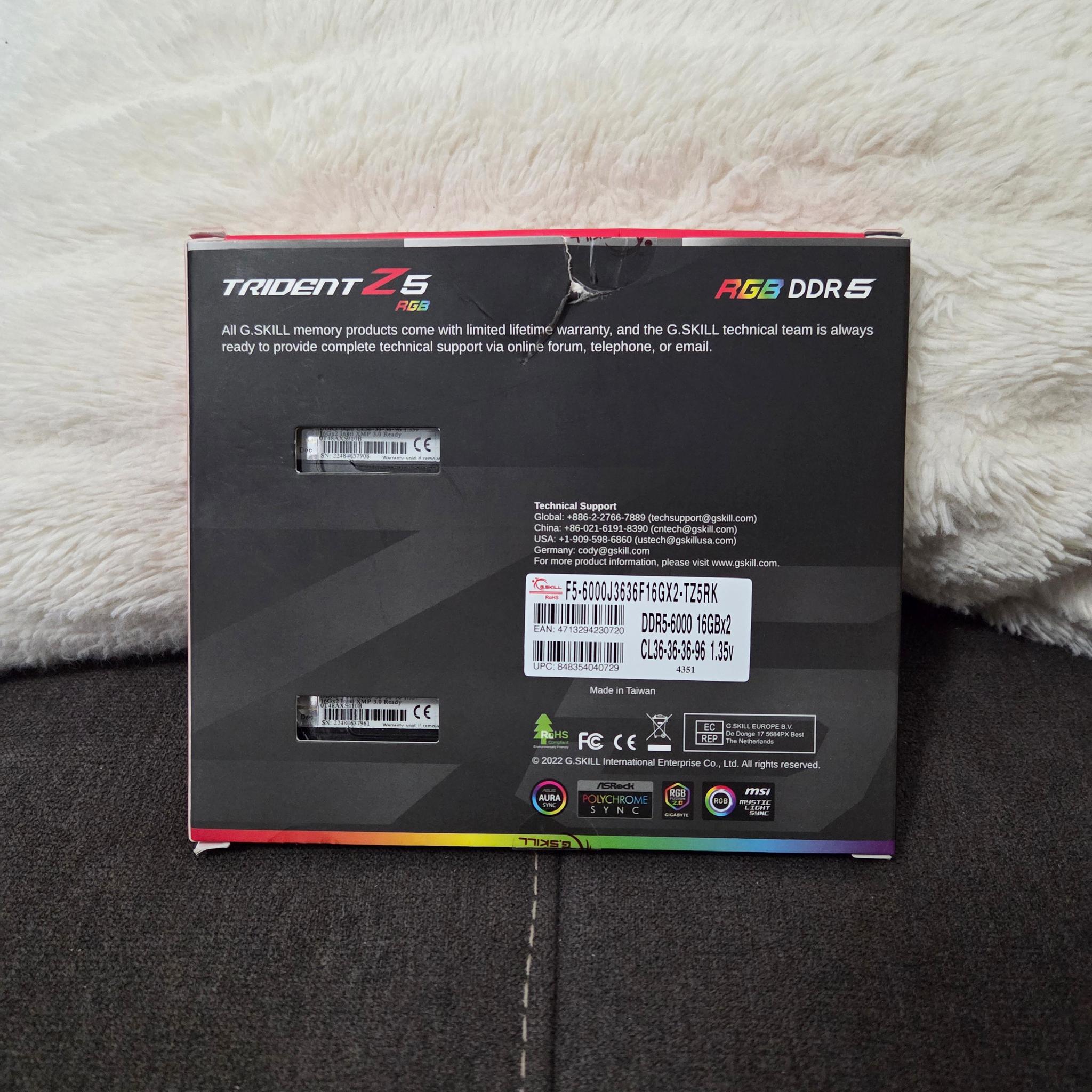 G.Skill Trident Z5 RGB - 32GB Kit