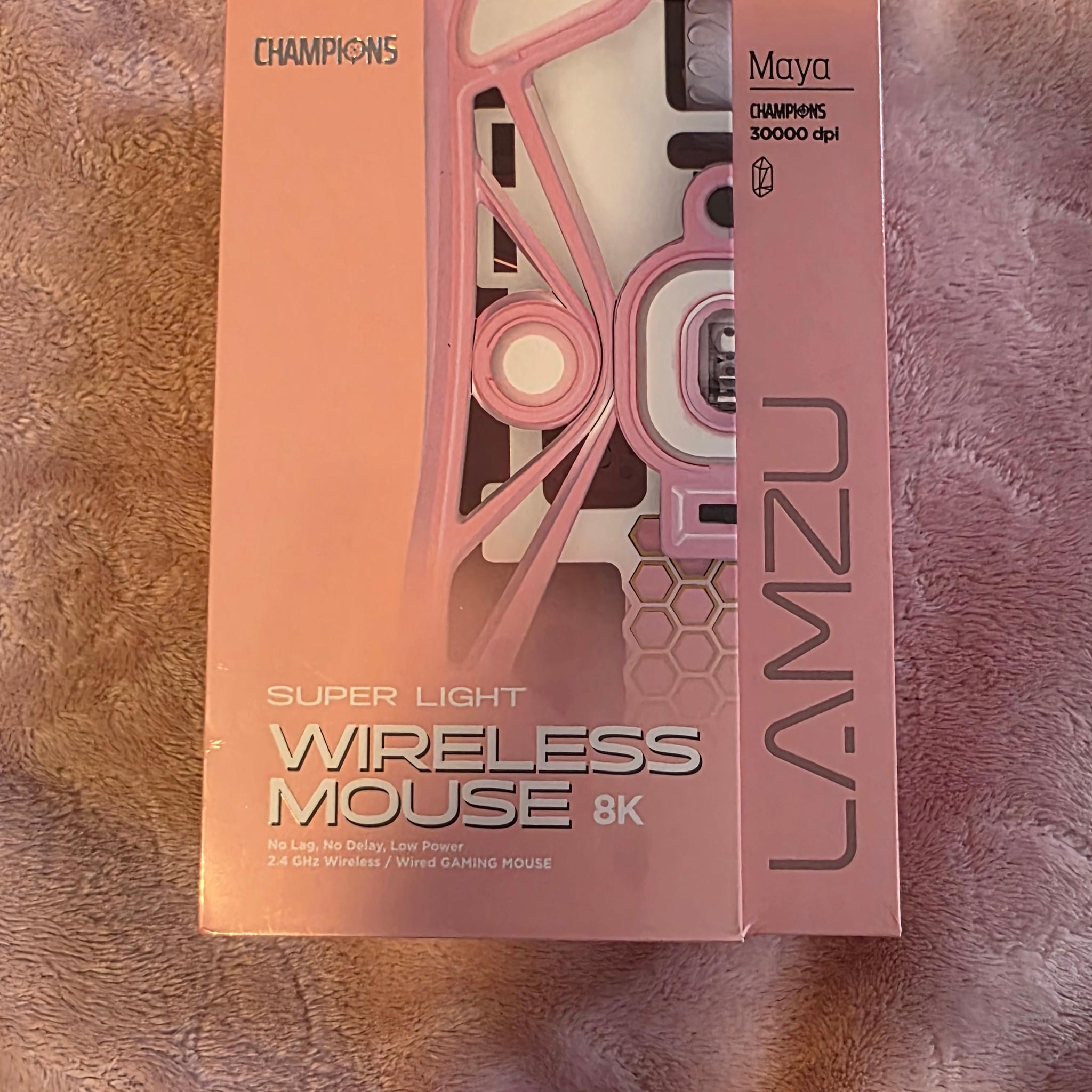 BRAND NEW, SEALED Lamzu Maya Champions Edition (8K) Pink