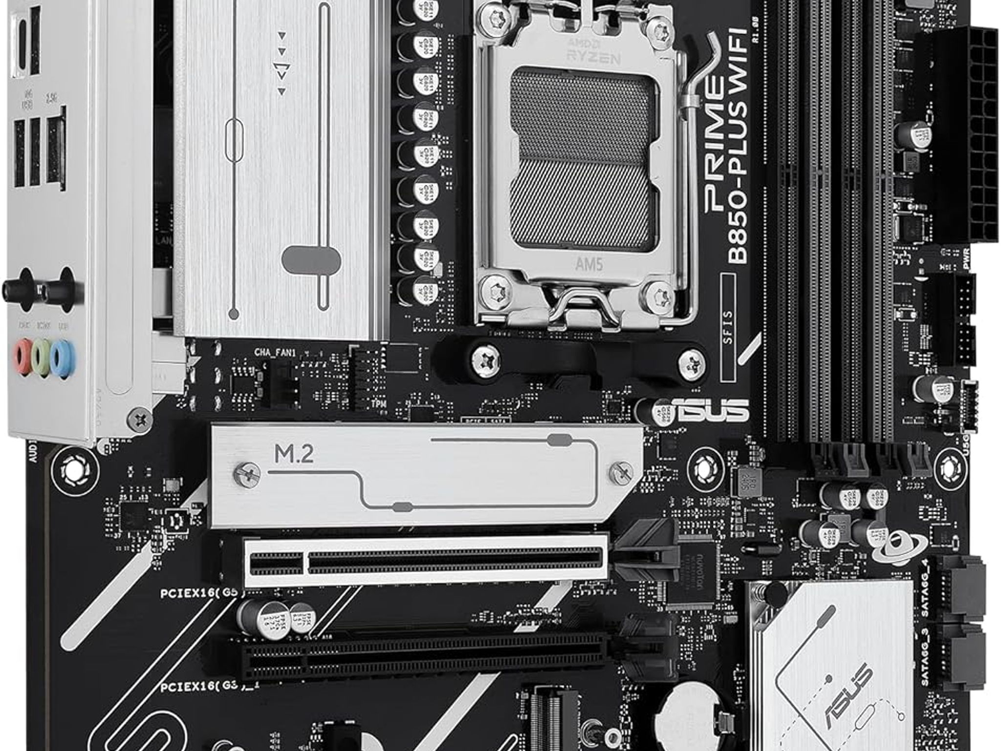 ASUS PRIME B850-PLUS WIFI AMD B850 AM5 DDR5 ATX Desktop Motherboard