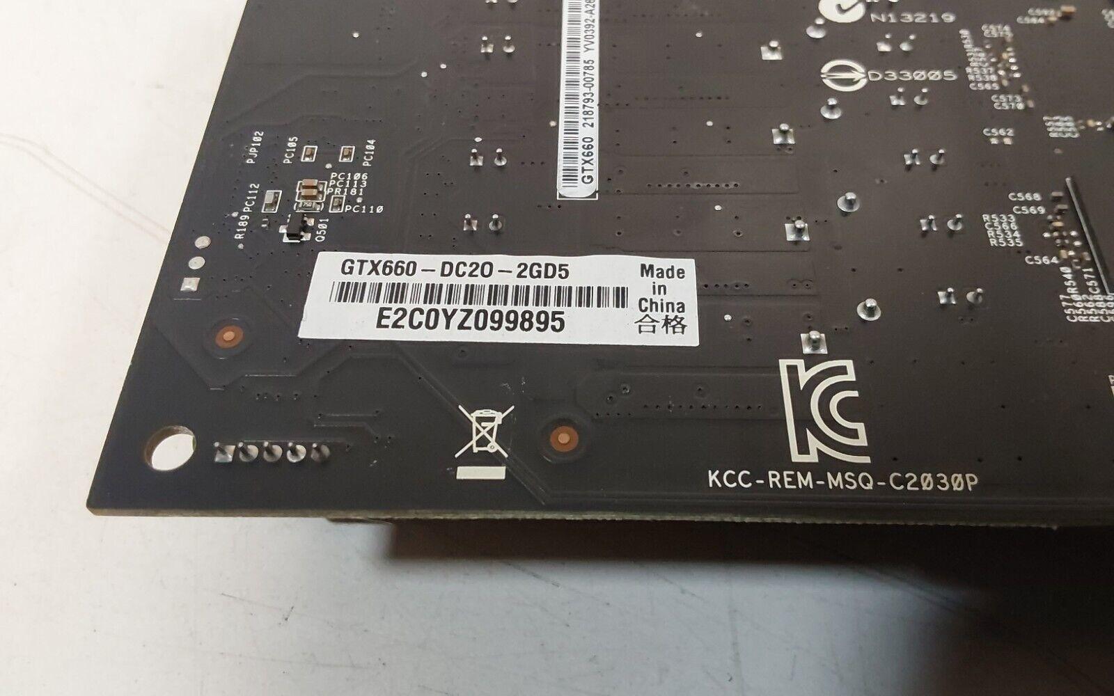 ASUS DirectCU II GTX 660 GPU