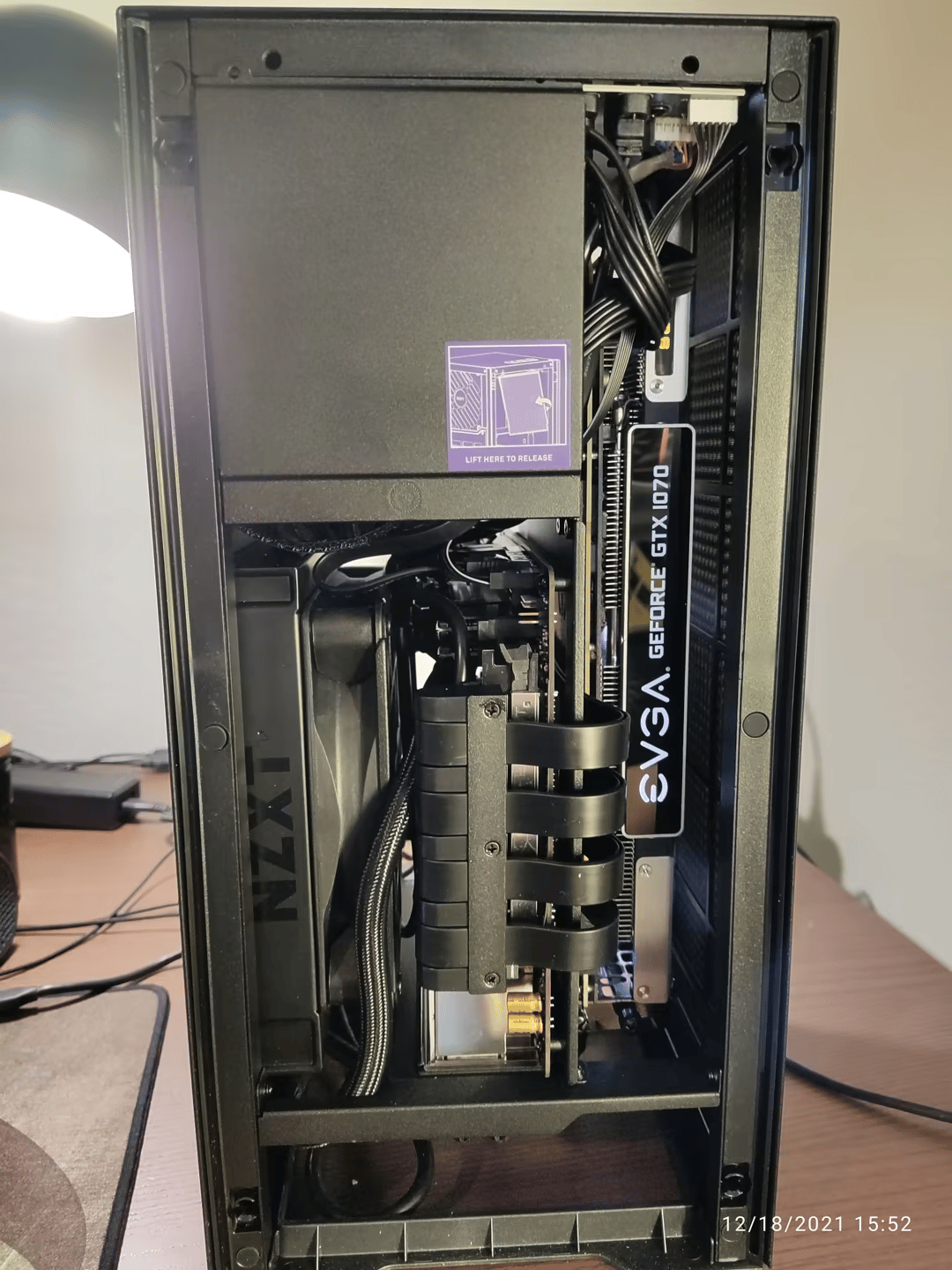 NZXT H1 Ryzen 5 2600/GTX 1070 Gaming PC