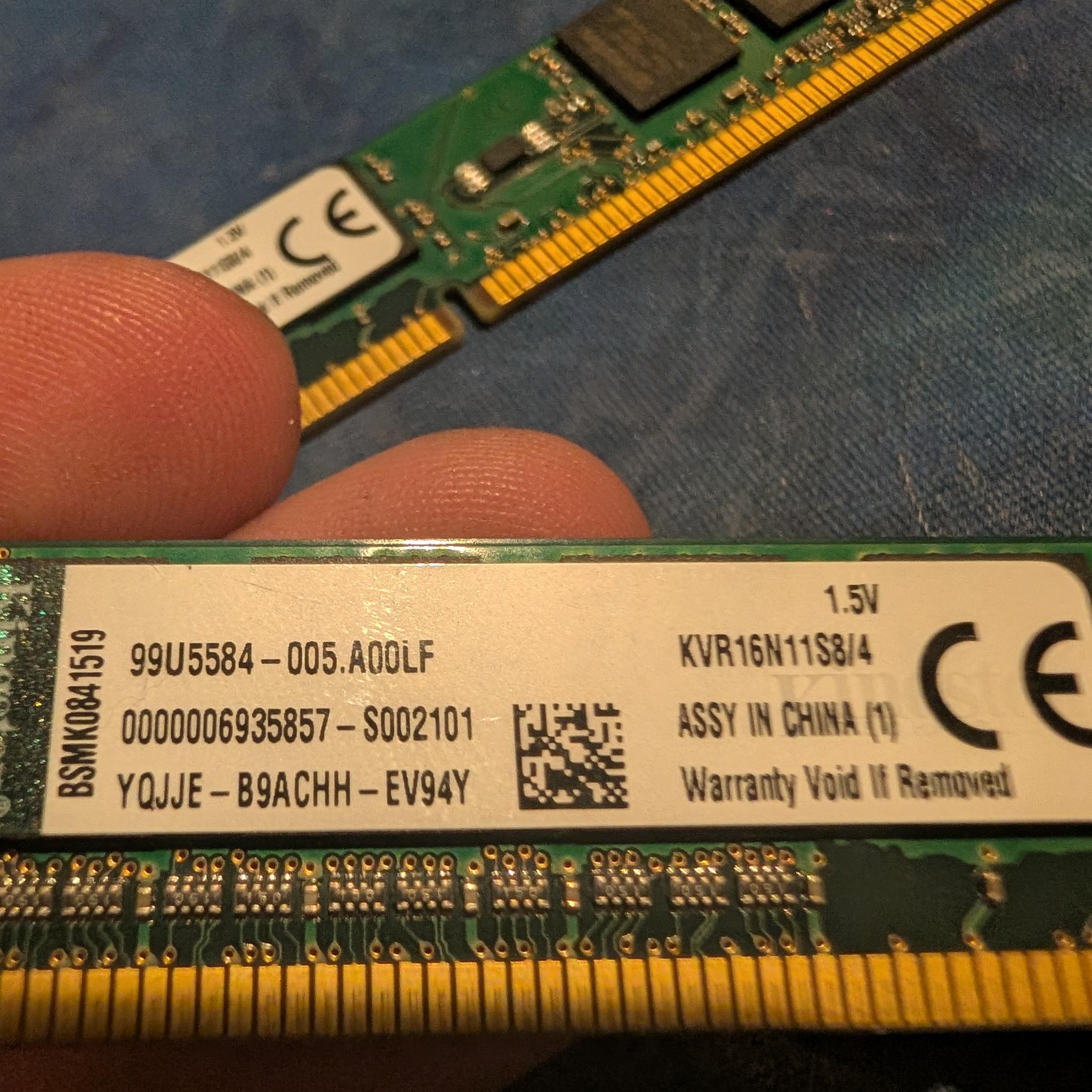 8GB Low profile RAM