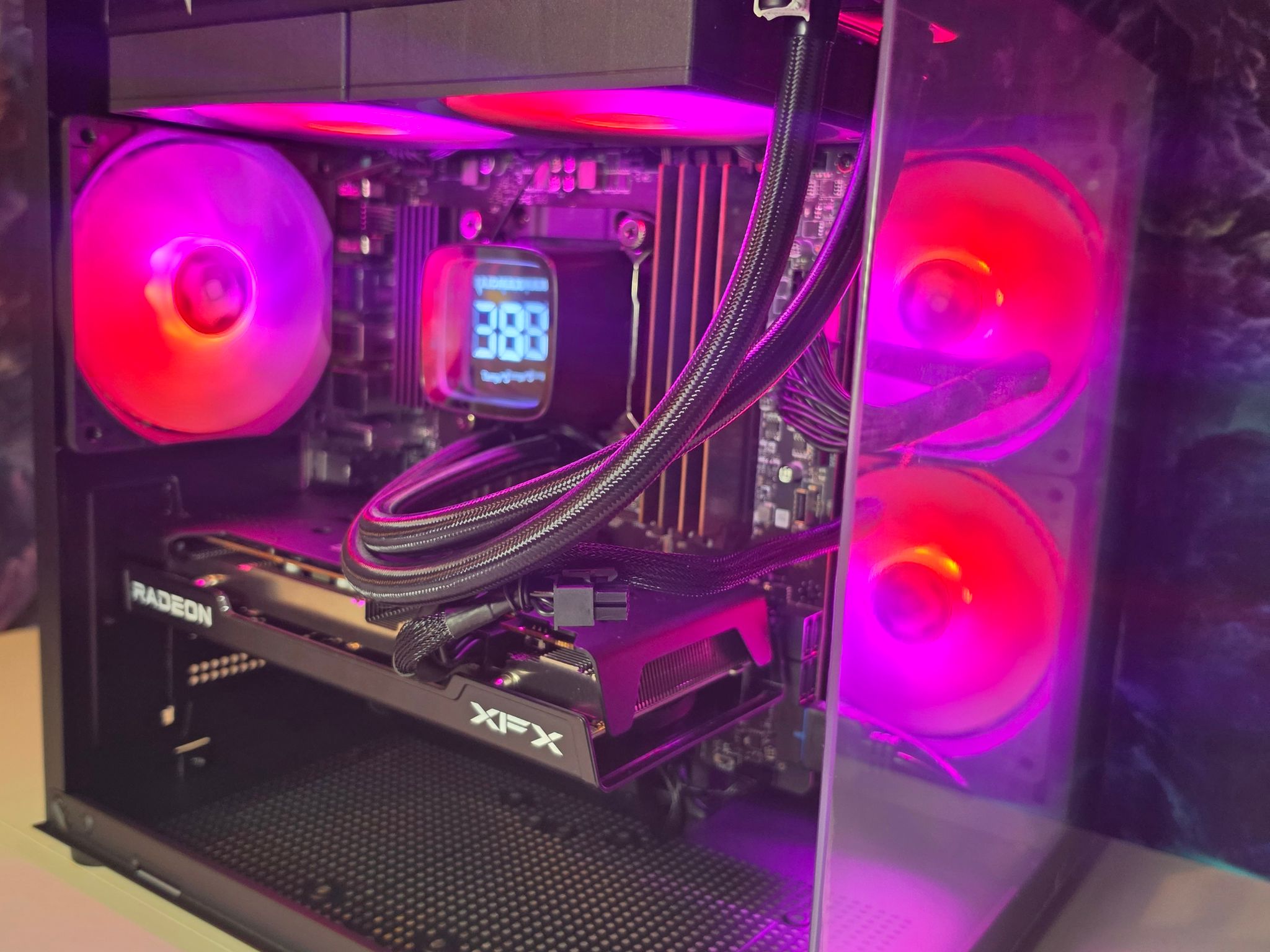 XFX RX 7600 8gb + Ryzen 5600x PC Build #113