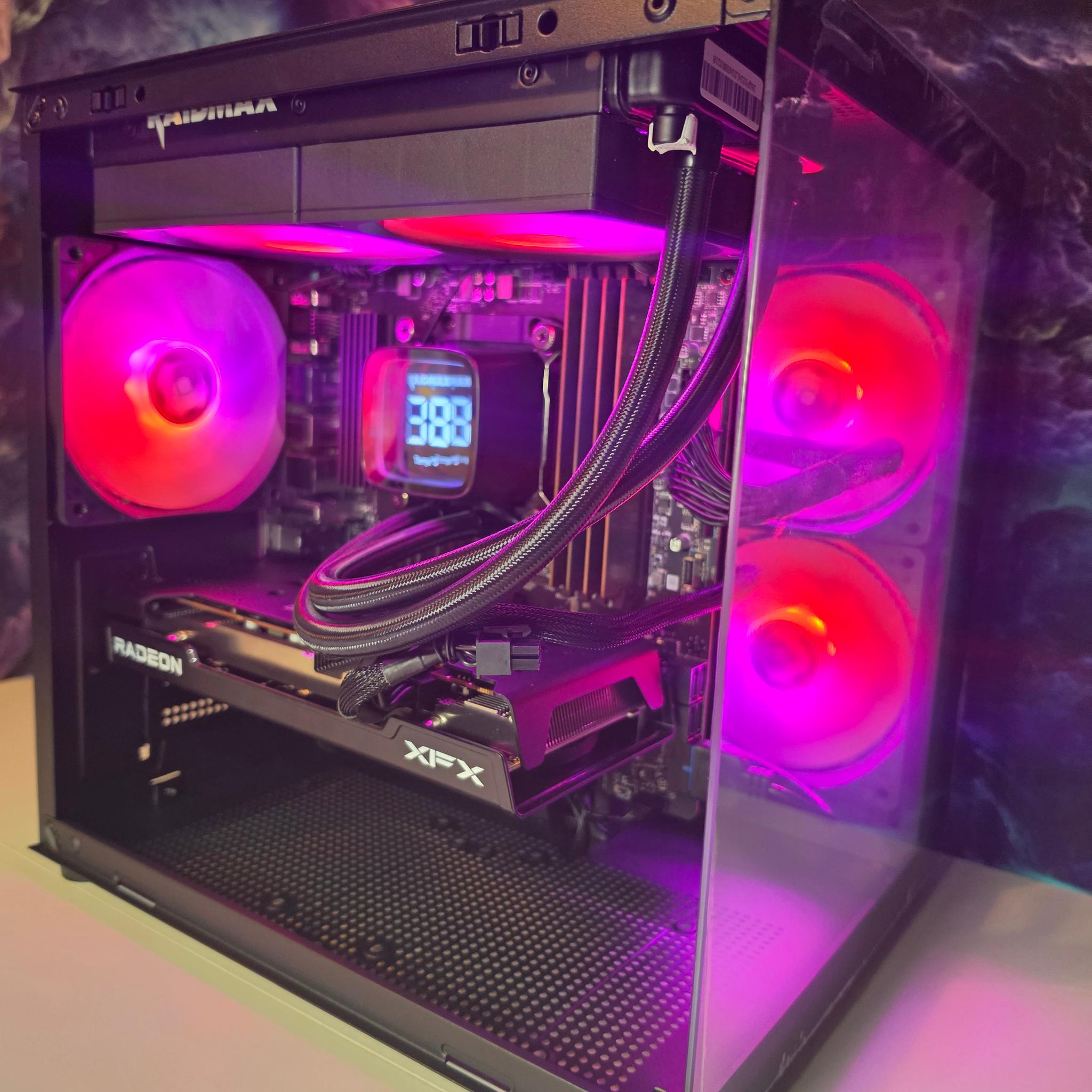 XFX RX 7600 8gb + Ryzen 5600x PC Build #113