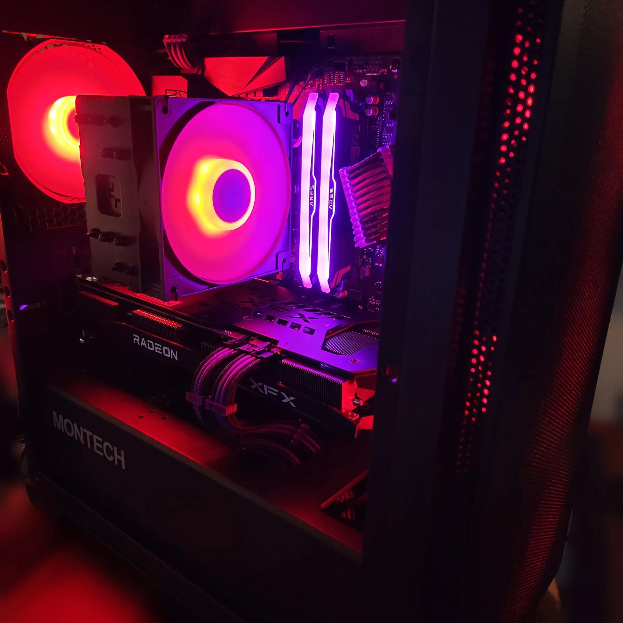 Price Drop! Great 1440P gaming PC. 5600X3D/ 6700XT 12GB/ 1TB SSD/ 32GB RAM / Wifi+BT/ WIN10 Pro