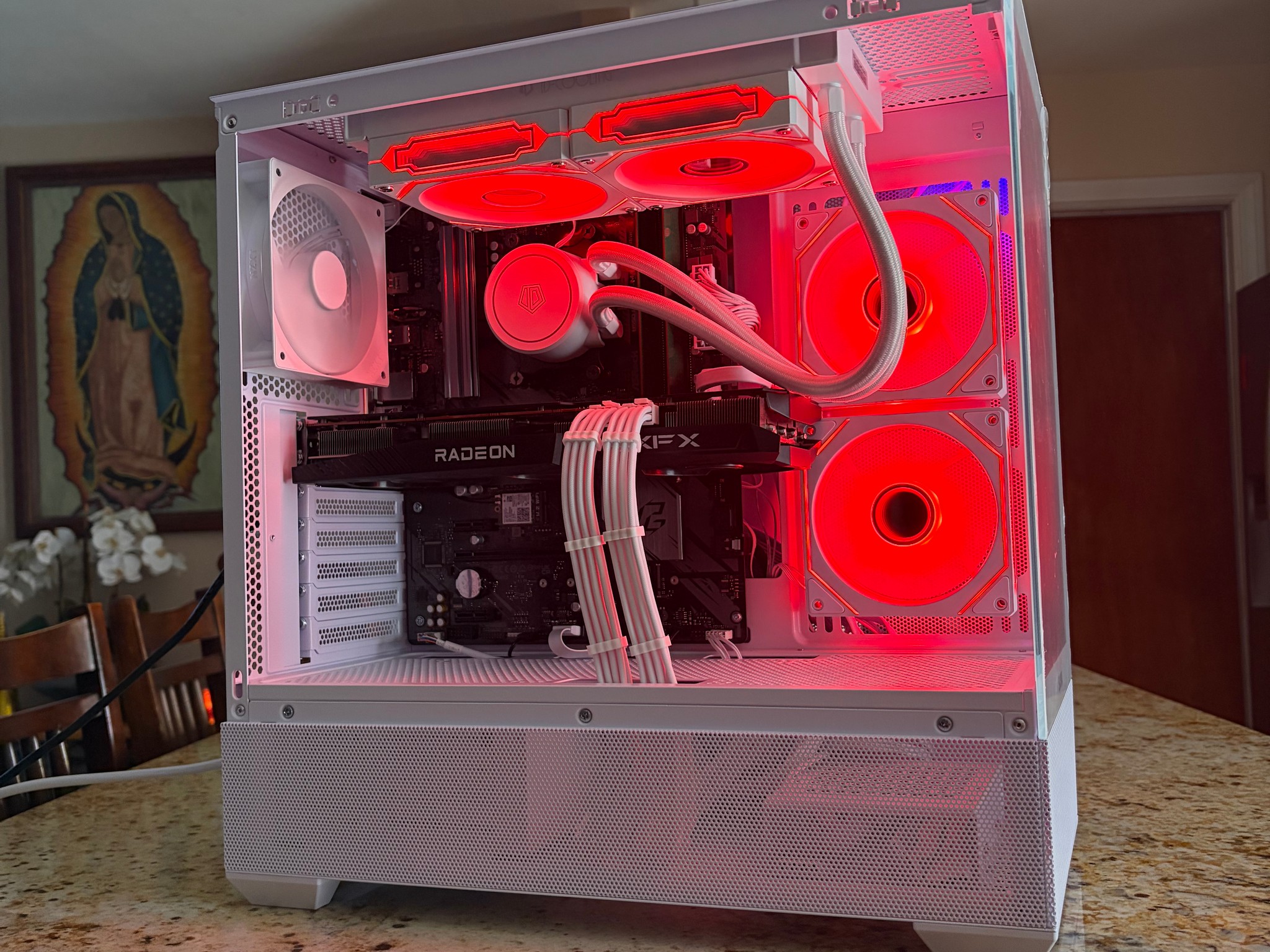 White Gaming PC | RX 6700XT 12GB | RYZEN 5 3600 | 16GB RAM | 1TB SATA SSD | Wi-Fi + Bluetooth