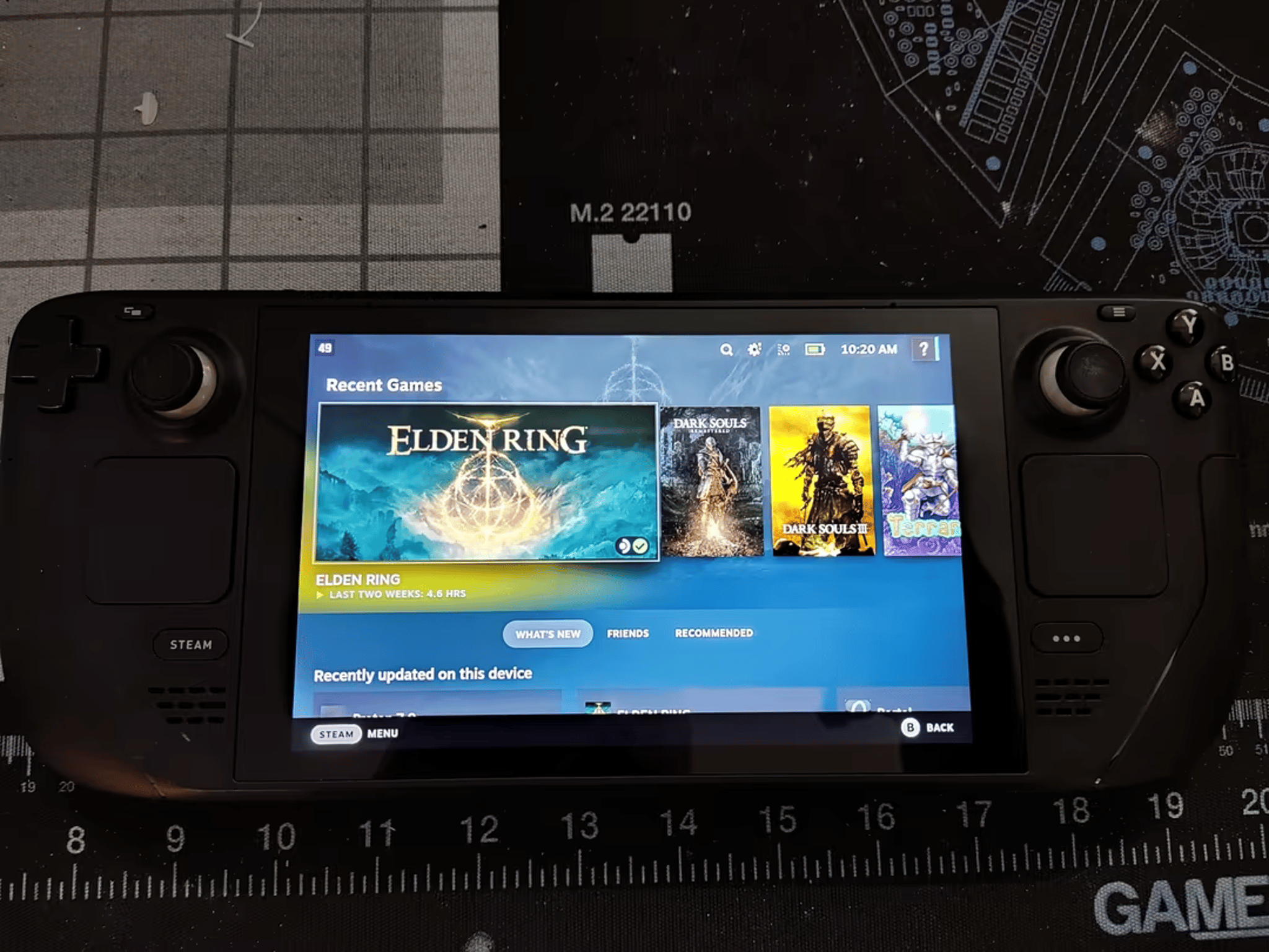 Valve Steam Deck 64GB with Carrying Case and 512GB microSD Expansion