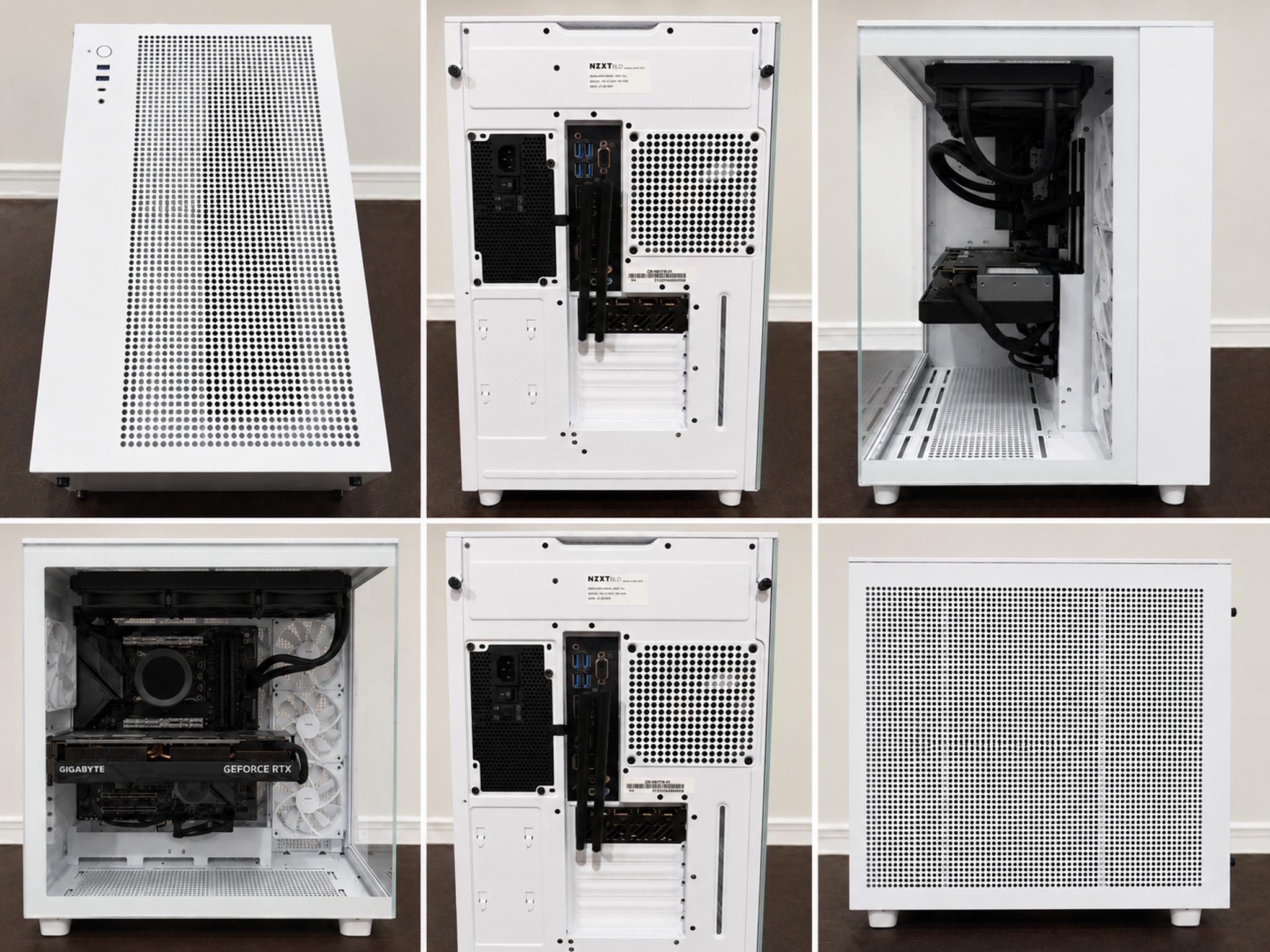 NZXT White Threadripper PRO RTX 4090 Workstation PC – Excellent Condition