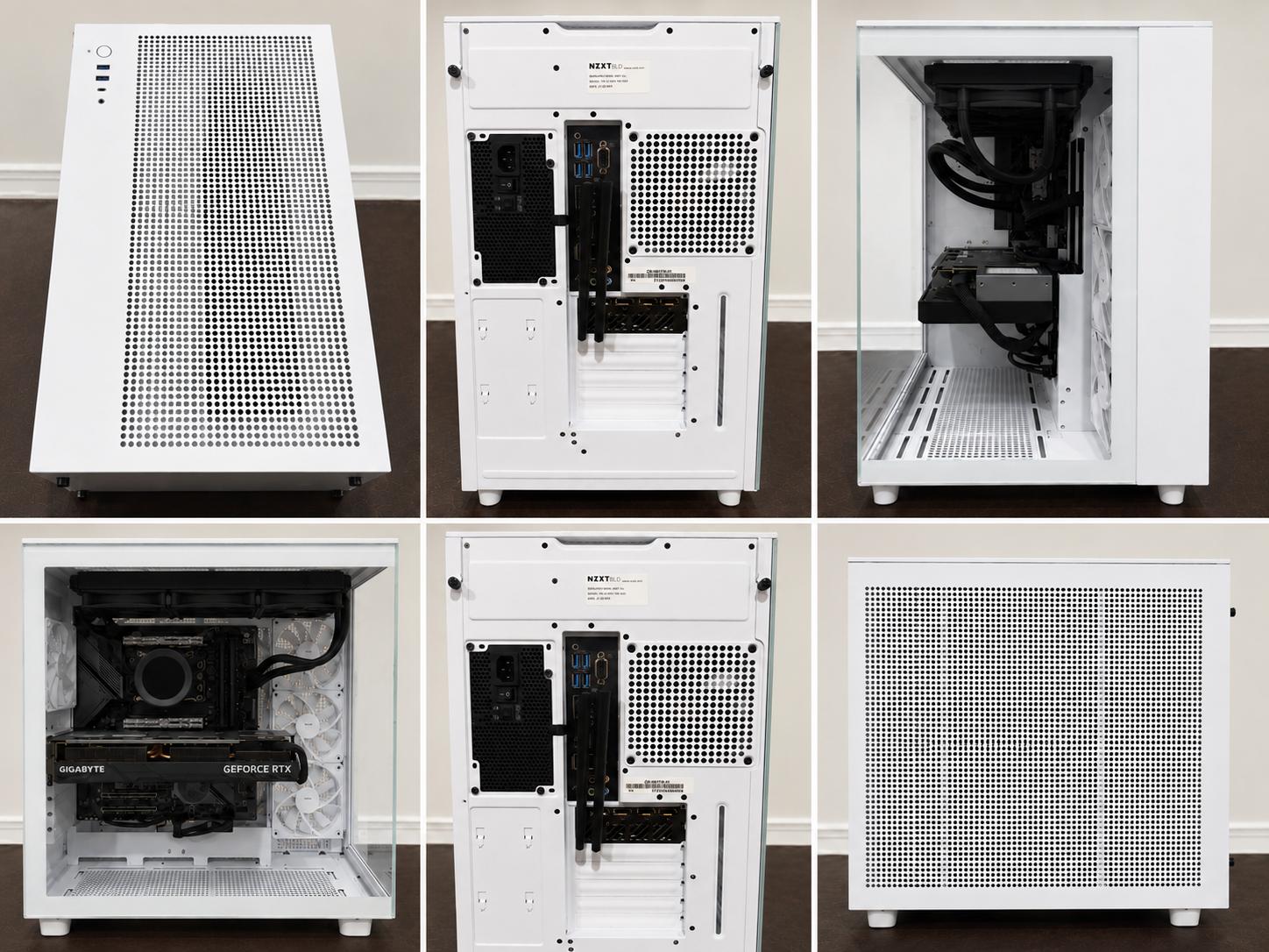 NZXT White Threadripper PRO RTX 4090 Workstation PC – Excellent Condition