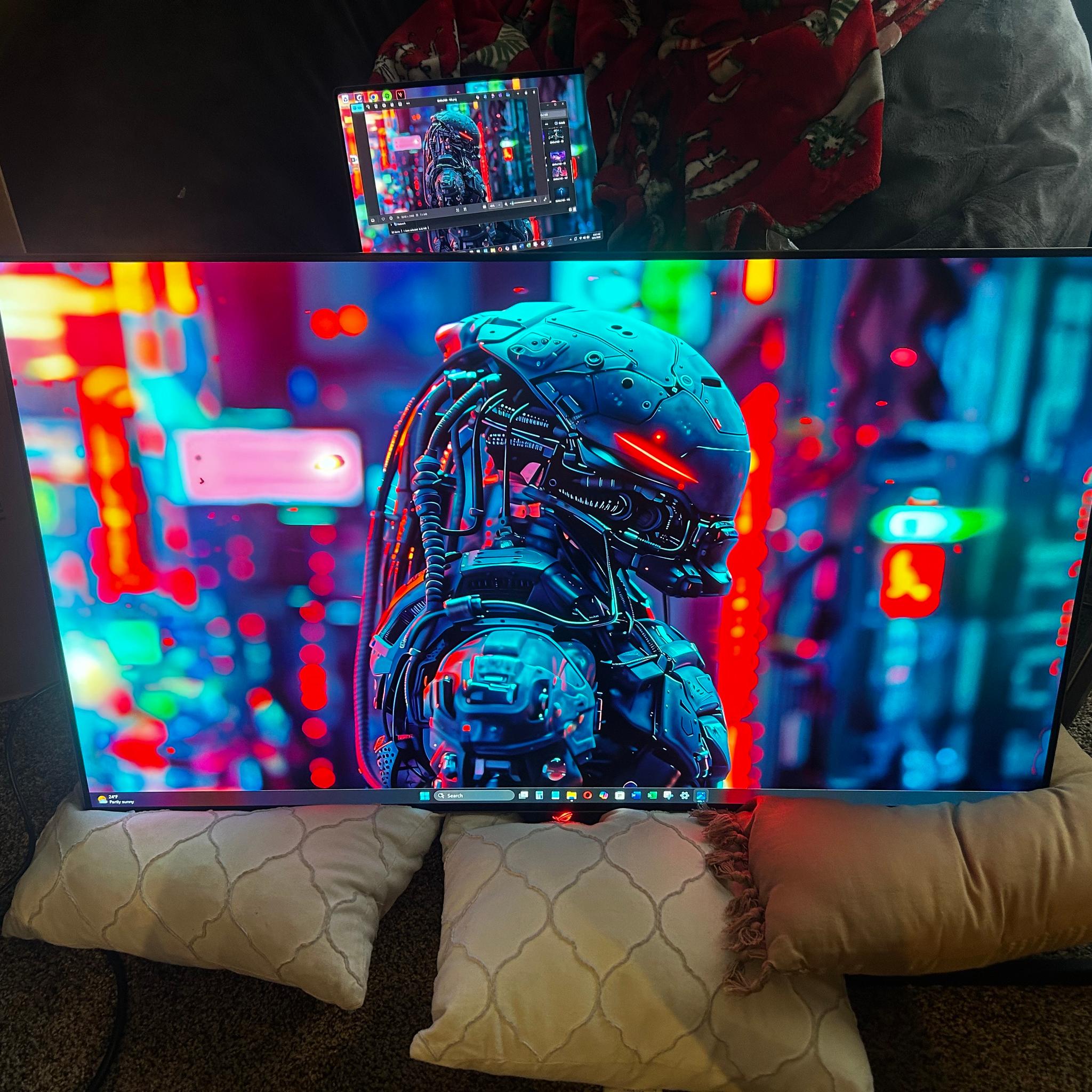 ASUS ROG 48” OLED Gaming Monitor - 4K Resolution (3840x2160) - 138hz Refresh Rate (PG48UQ)