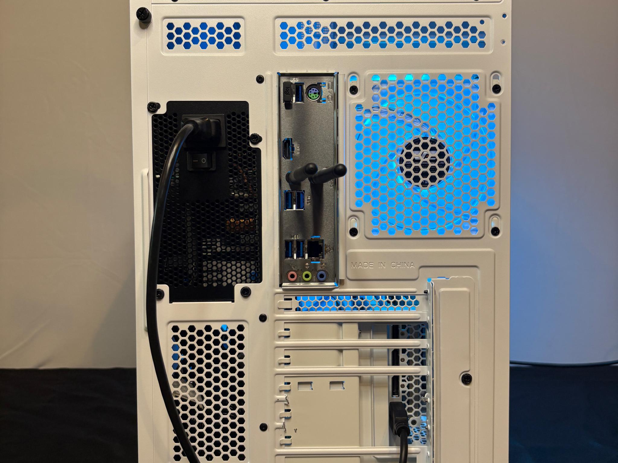 🤍 Aesthetic Gaming PC 💙 | Nvidia RTX 4060 Ti | Ryzen 7 5700X | 1TB SSD