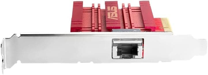 10G Network Adapter ASUS XG-C100C PCI-E x4 Card with Single RJ-45 Port