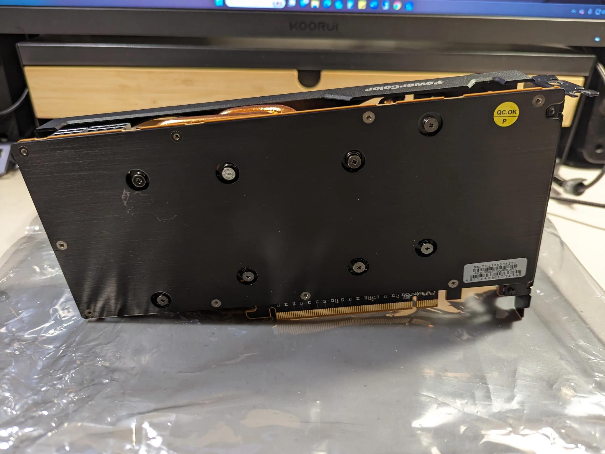 PowerColor Fighter Radeon RX 6700 XT 12 GB. Used, Perfect for SFF Cases! High FPS 1080p/60 FPS 1440p