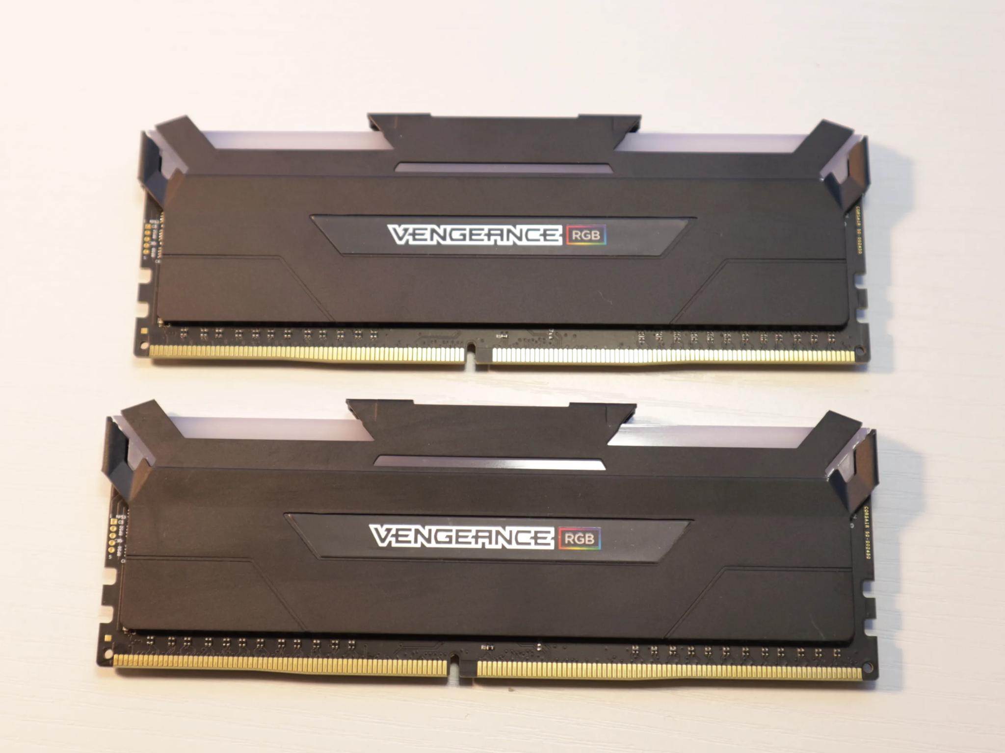 16GB Corsair Vengeance RGB 2x8GB DDR4 RAM