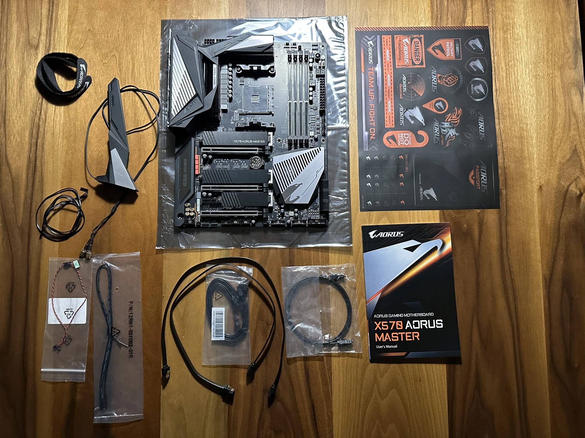 Gigabyte AM4 Aorus Master X570 Rev 1.2
