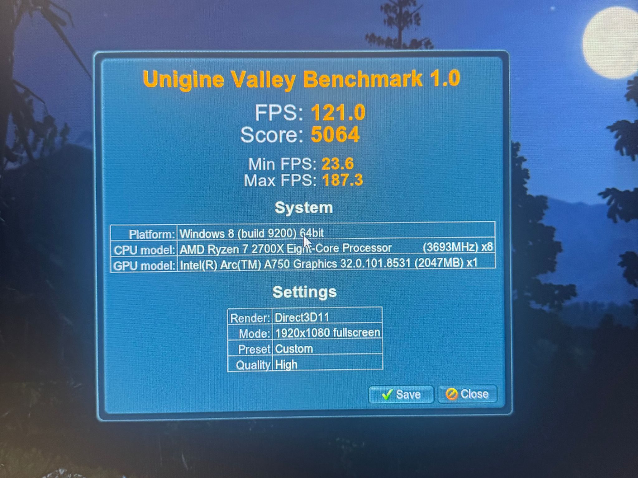 Ryzen 7 2700x | Arc A750| 16GB RAM | NVME SSD | WIFI