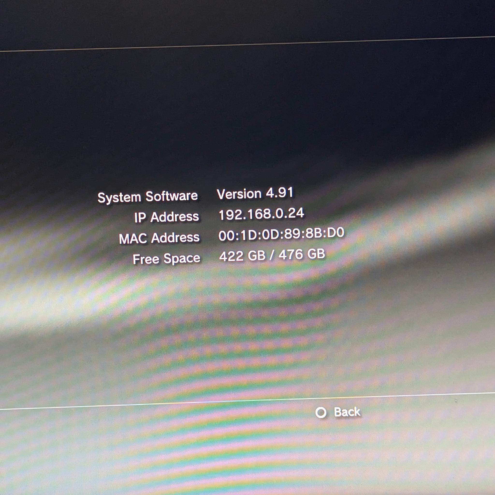 White Japanese PS3 Japan Region + 500gb SSD & 4.91 EvilNat CFW (Original Box)