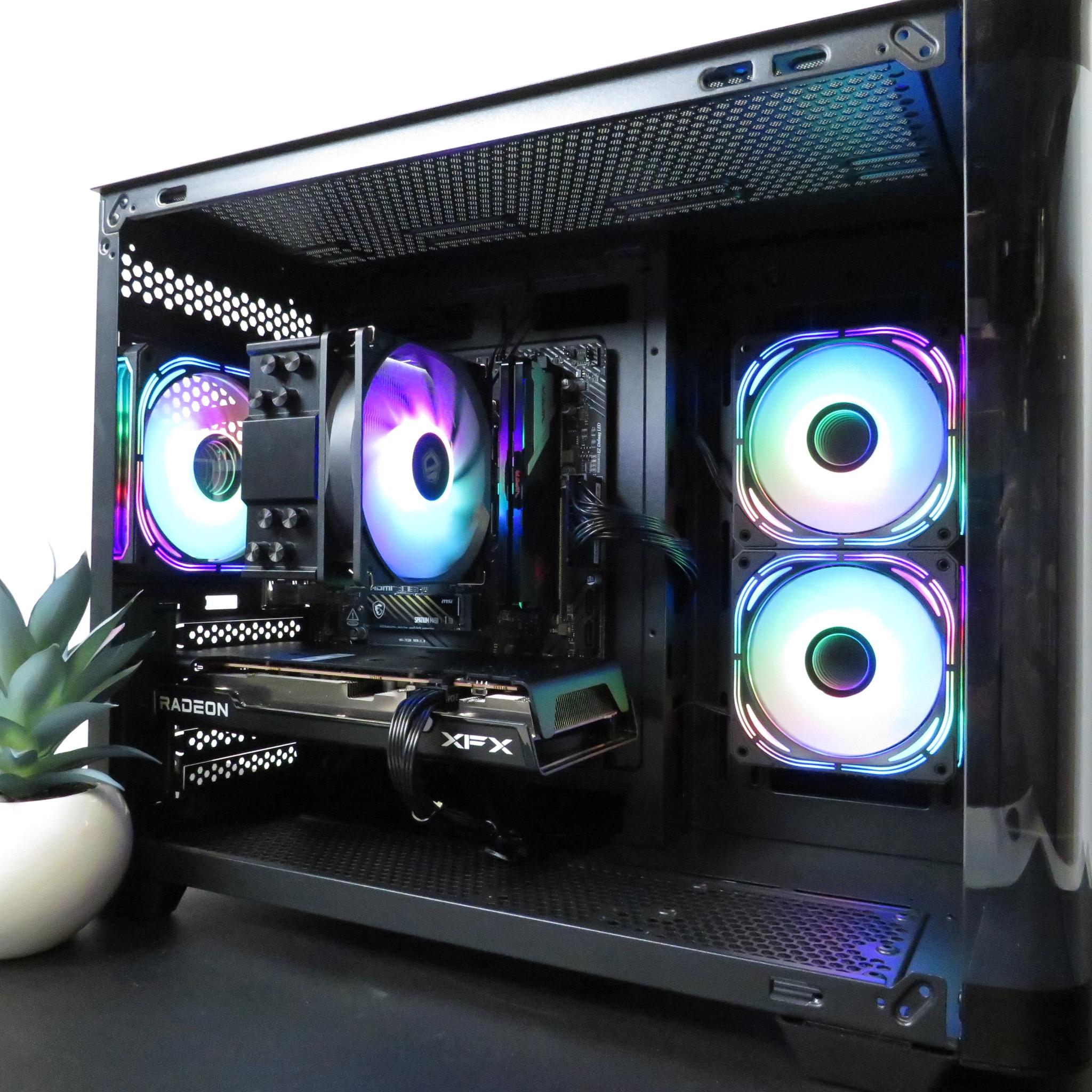 New Year Sale! Team RED AM5 Gamer! Ryzen 5 7500F + RX 6650XT + 16 GB DDR5 + 1 TB Gen 4 NVME