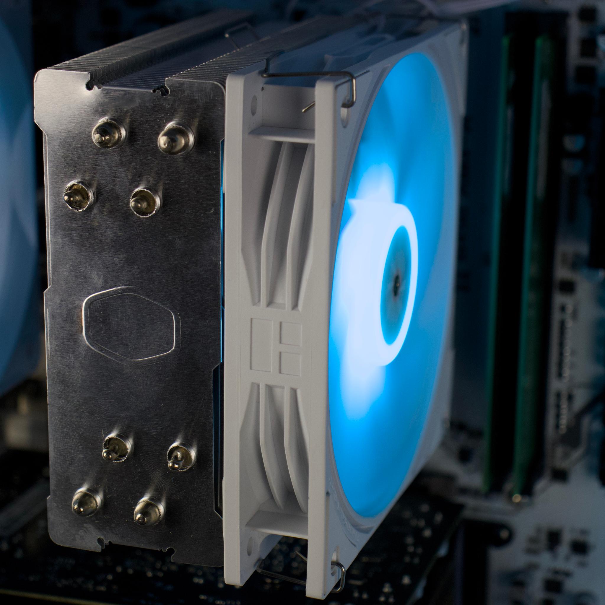 🧊❄️🧊 White Gaming PC – RTX 4060 , Ryzen 7 2700X, 16GB RAM, 500GB SSD - WiFi, BlueTooth 🧊❄️🧊