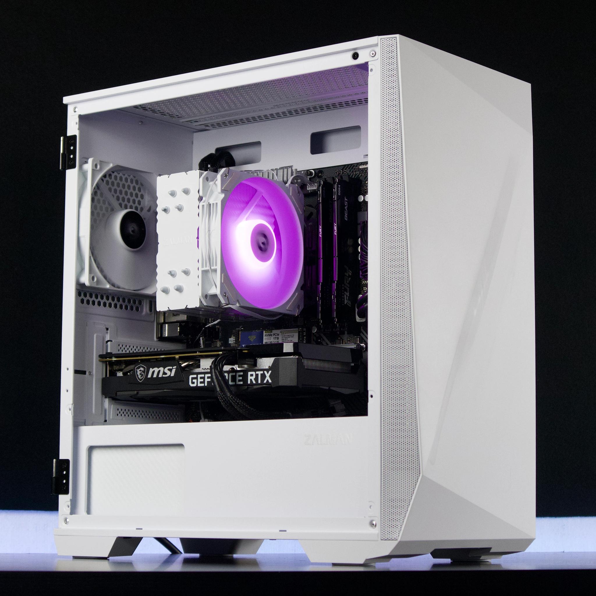 🌨️🖤Iceberg🖤🌨️ RTX 3060 Ti  🧊 Ryzen 5 5500 🧊 16GB DDR4 🧊 1TB NVMe