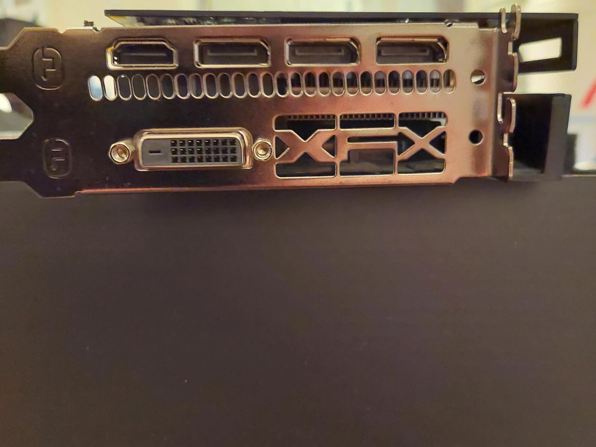 Slightly used XFX - AMD Radeon RX 580 GTS XXX Edition 8GB GDDR5 PCI Express 3.0 Graphics Card