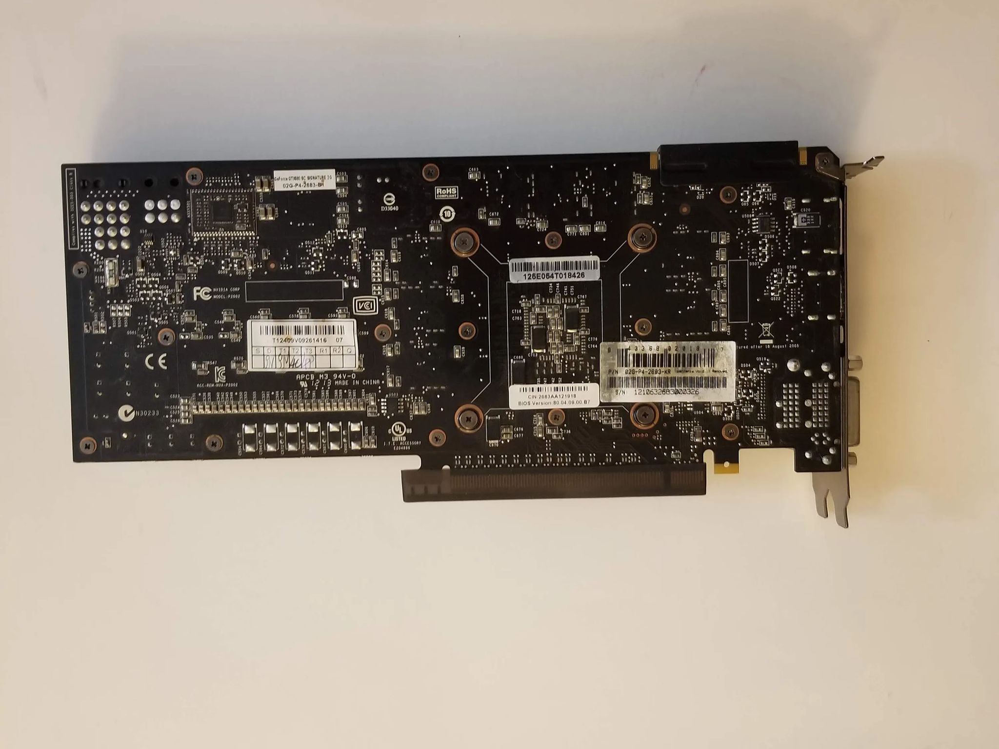 EVGA Nvidia GeForce GTX 680 Graphic Card Signature 2 GB GDDR5 GPU Video Gaming