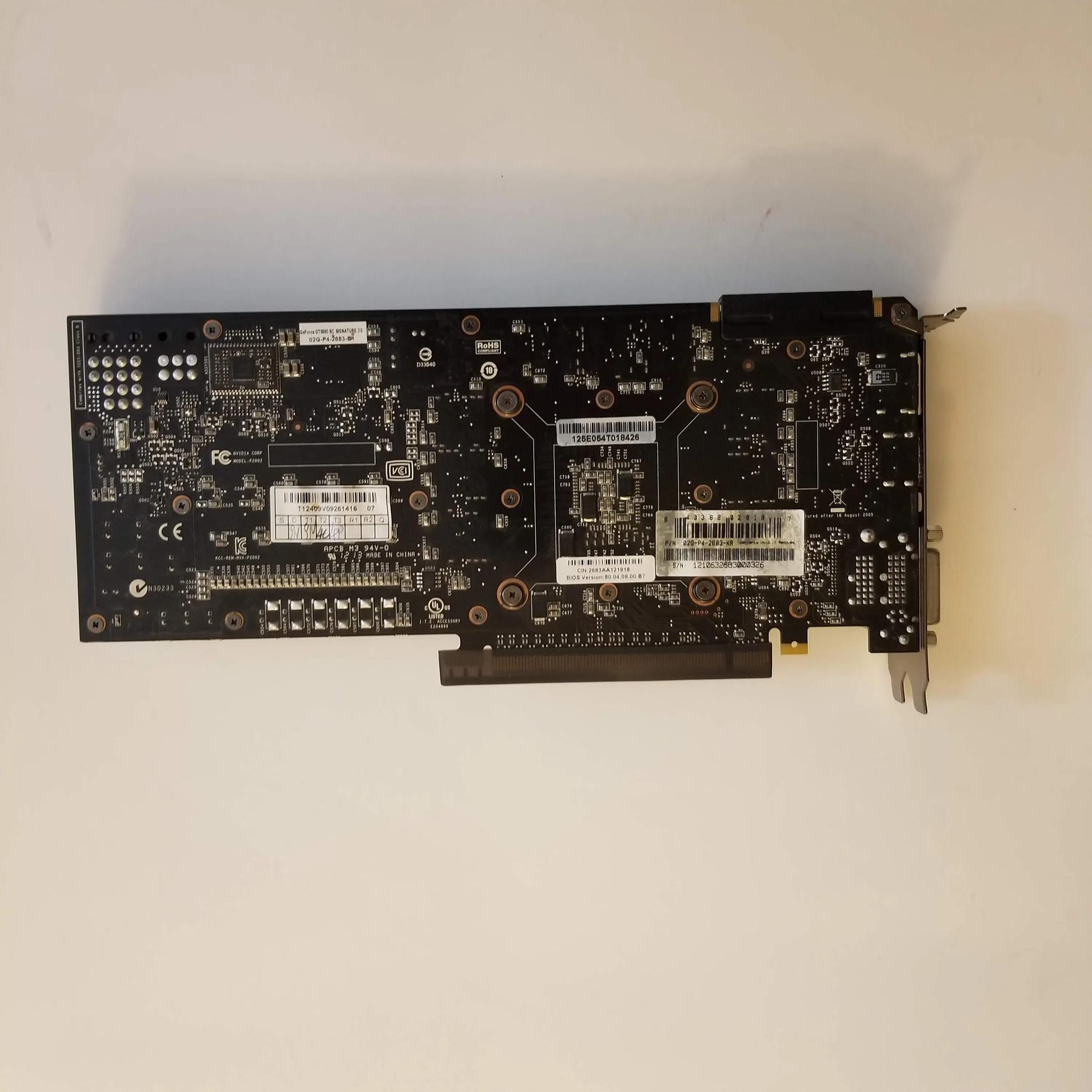 EVGA Nvidia GeForce GTX 680 Graphic Card Signature 2 GB GDDR5 GPU Video Gaming