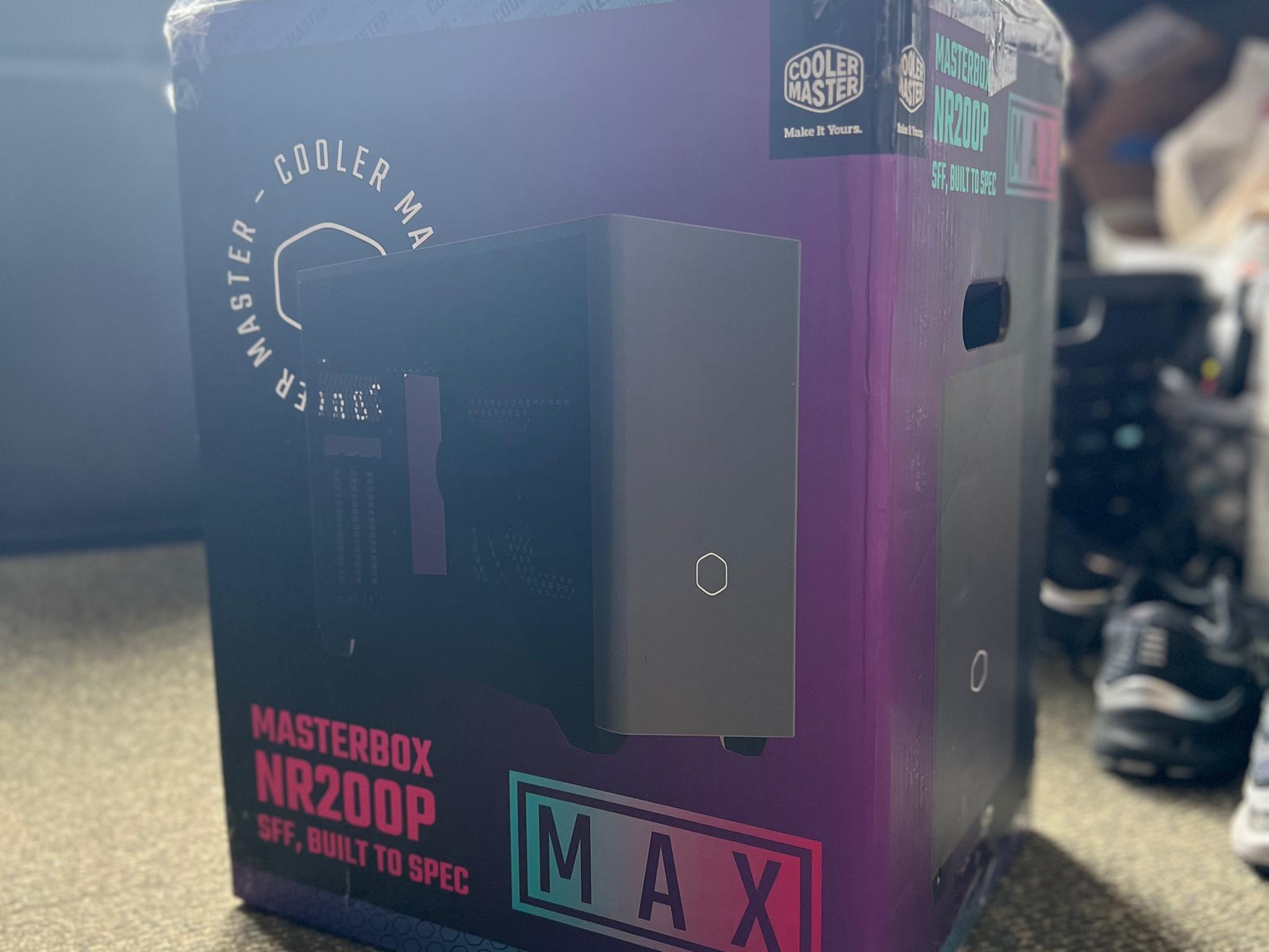 Cooler Master NR200P MAX Mini-ITX Case (with Noctua fans, READ DESCRIPTION)