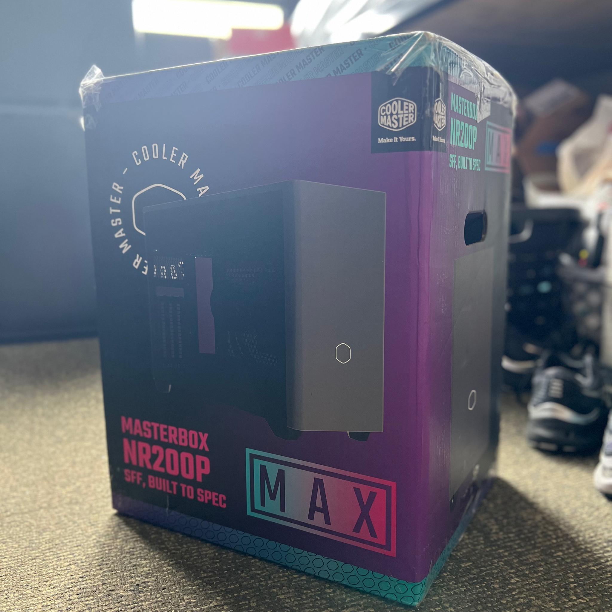 Cooler Master NR200P MAX Mini-ITX Case (with Noctua fans, READ DESCRIPTION)