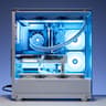 All White Gaming PC 9600x | 9060 XT 16GB | 32GB DDR5 RAM | Samsung 1TB m.2