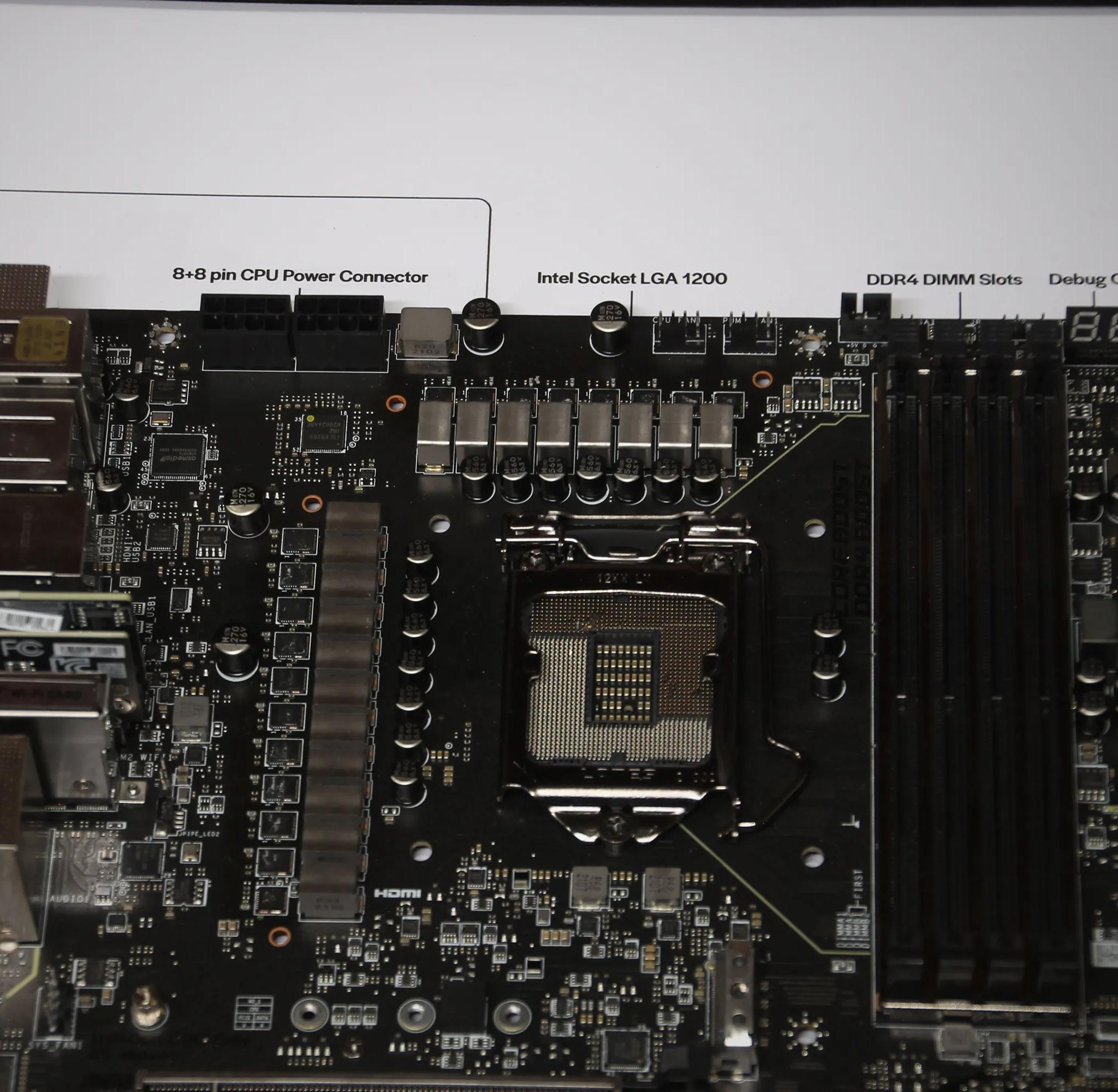 MSI MEG Z590 ACE // Framed Motherboard Wall Art