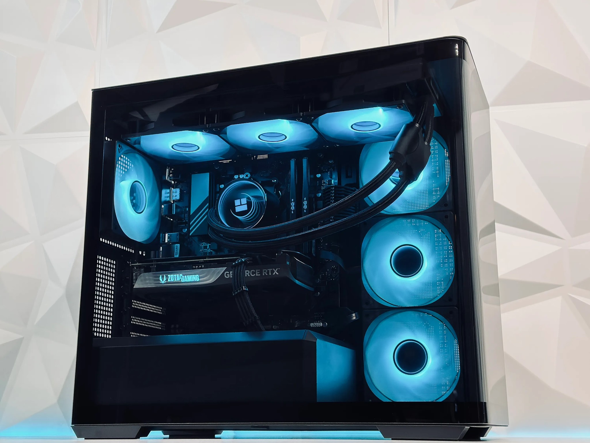 🌌🌑Dark Nebula🔭Liquid Cooled Gaming PC🔭Nvidia RTX 4070 Super 12GB🔭Ryzen 5 7600X🔭32GB DDR5🔭1TB