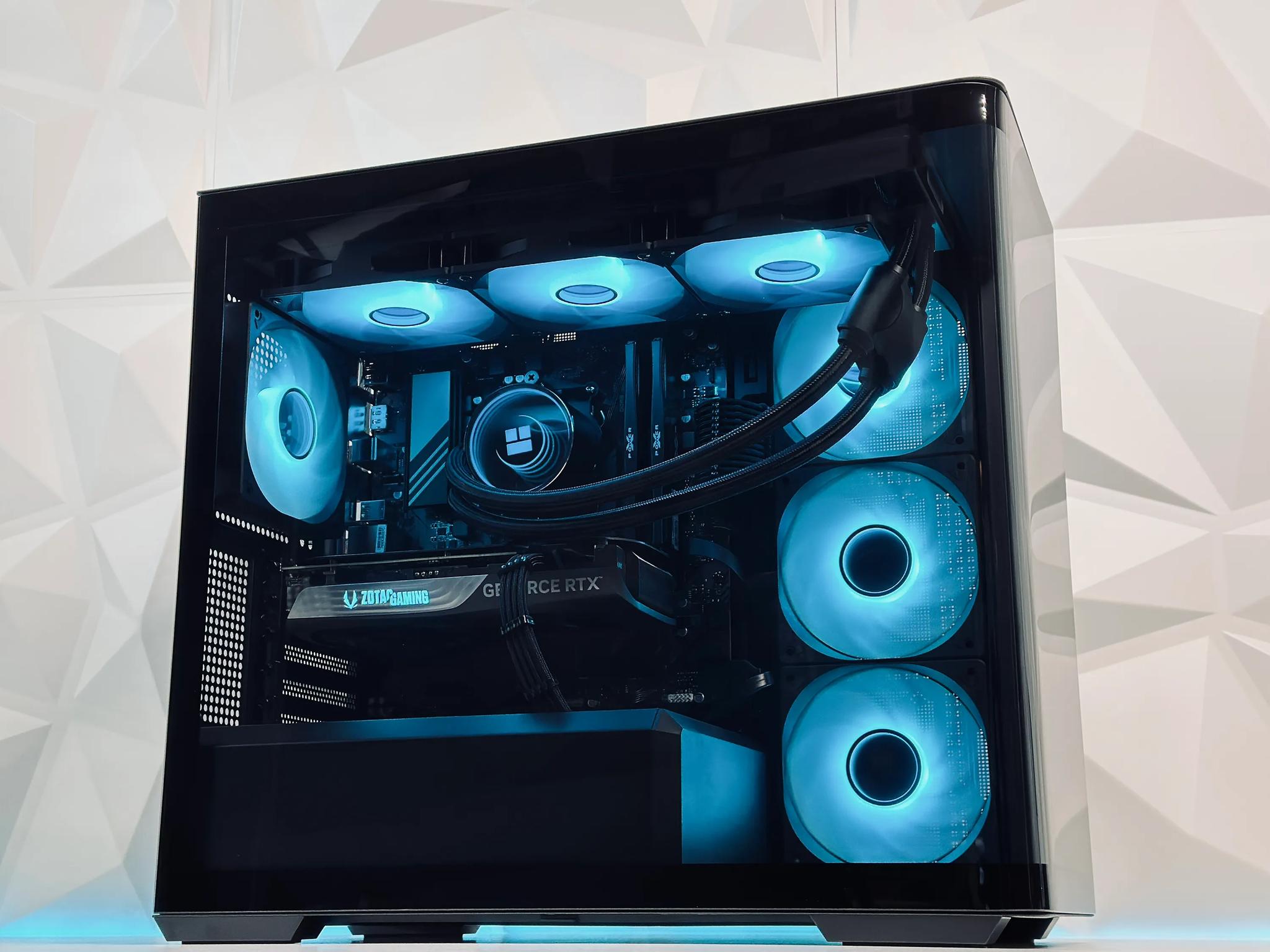 🌌🌑Dark Nebula🔭Liquid Cooled Gaming PC🔭Nvidia RTX 4070 Super 12GB🔭Ryzen 5 7600X🔭32GB DDR5🔭1TB