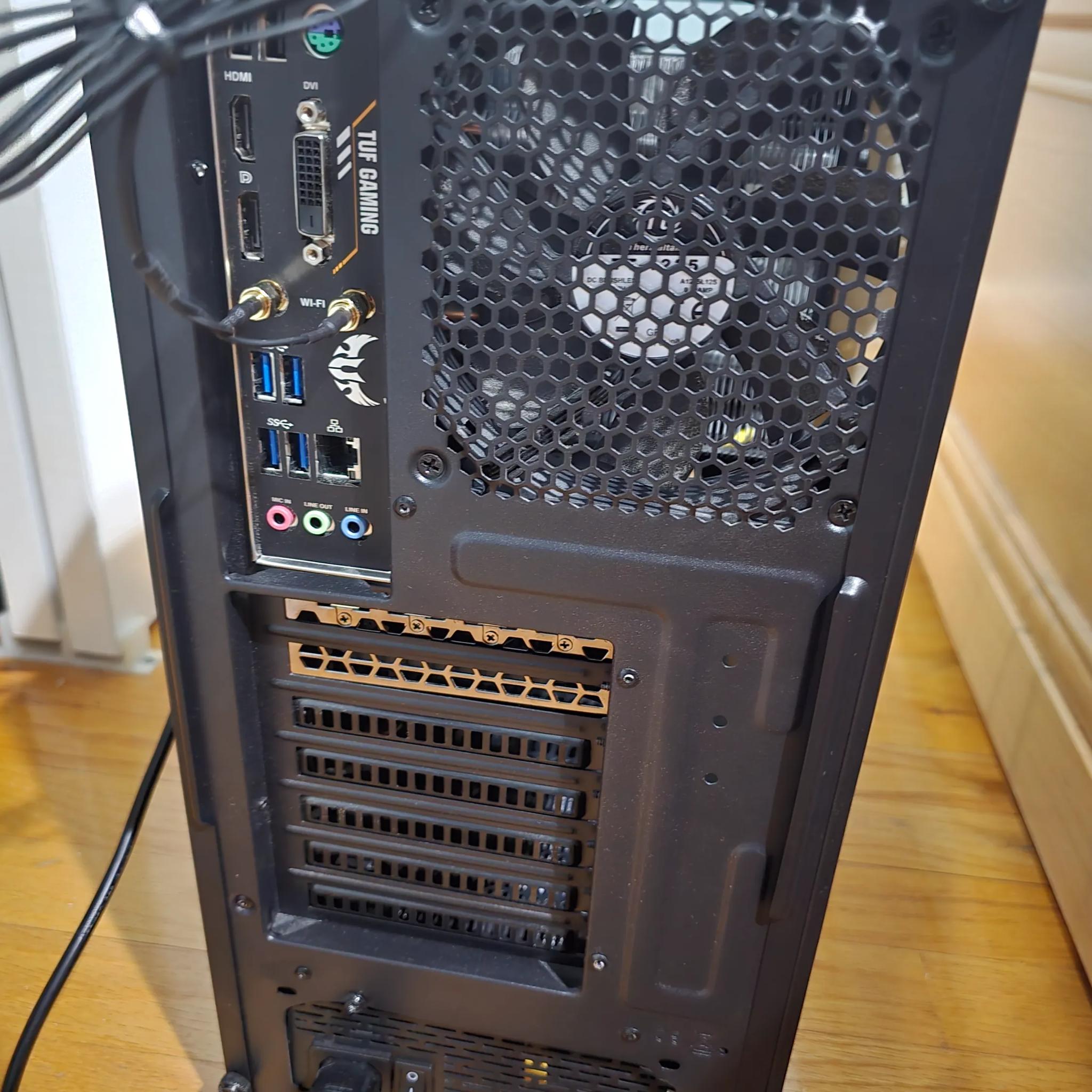 USED Gaming PC Gigabyte 3060 12GB Intel I7-10700f 8 Cores 16Gb RAM