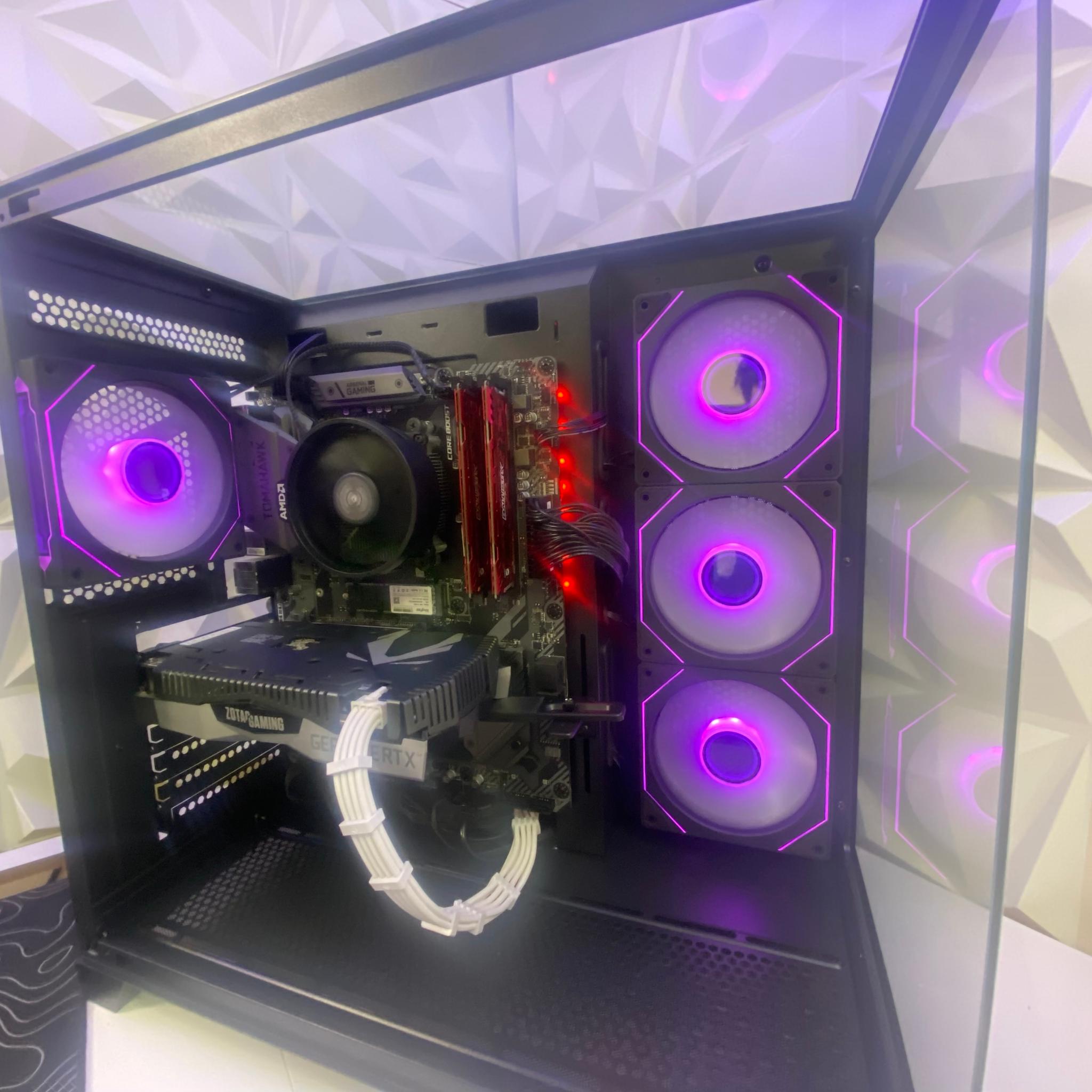 Pure Aesthetic Gaming PC | Ryzen 5 | RTX 2060 | 32GB RAM | 512GB SSD