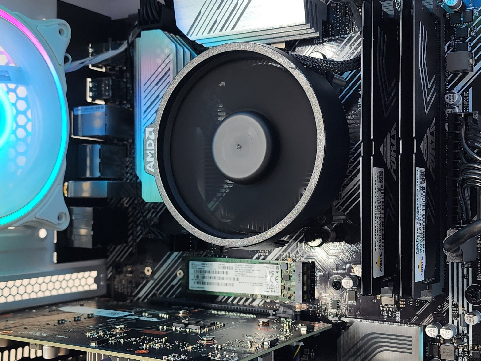 Gaming PC Ryzen 5 3600 16GB RAM 256GB SSD + 1TB HDD GTX 1650 4GB Win11 Computer