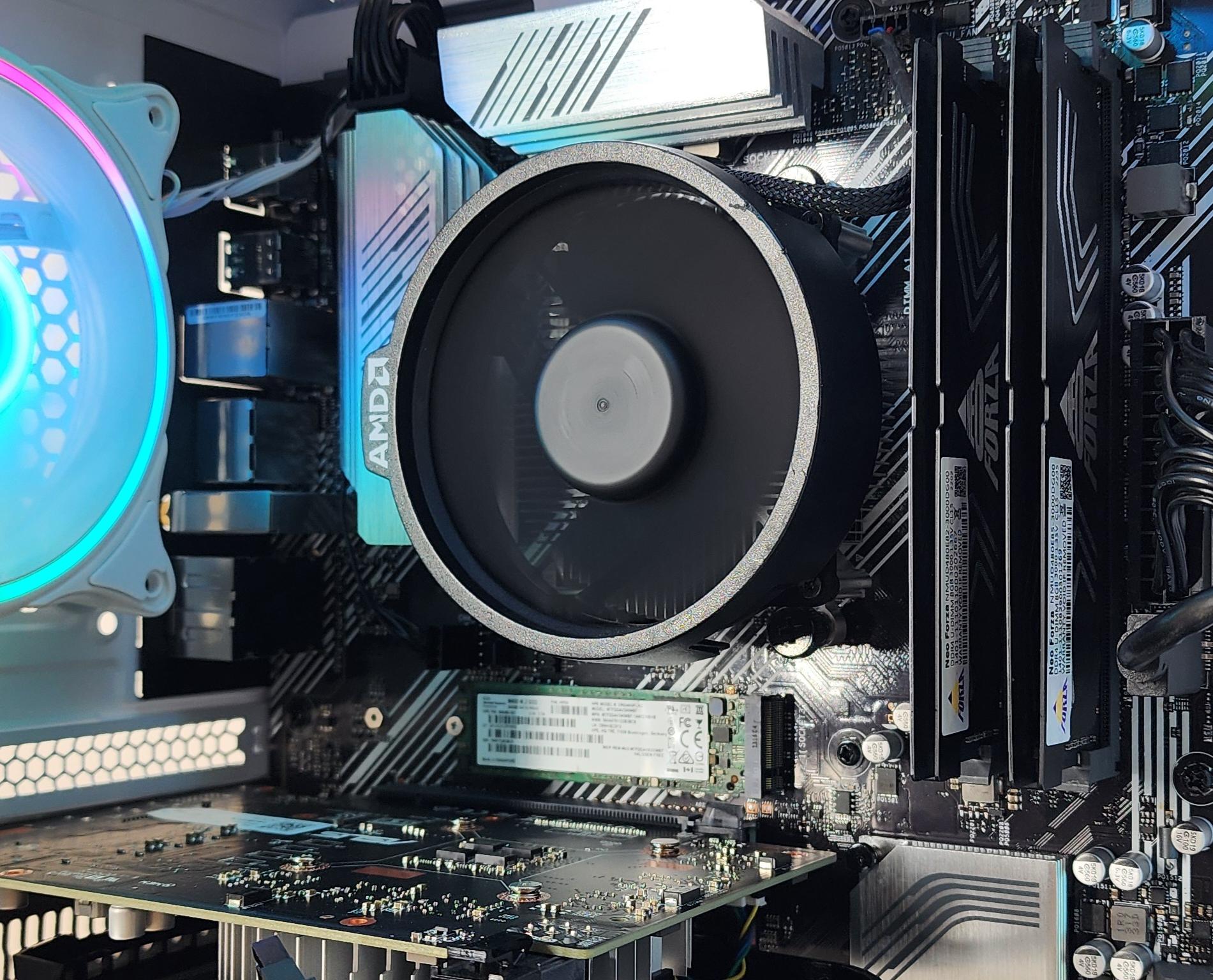 Gaming PC Ryzen 5 3600 16GB RAM 256GB SSD + 1TB HDD GTX 1650 4GB Win11 Computer